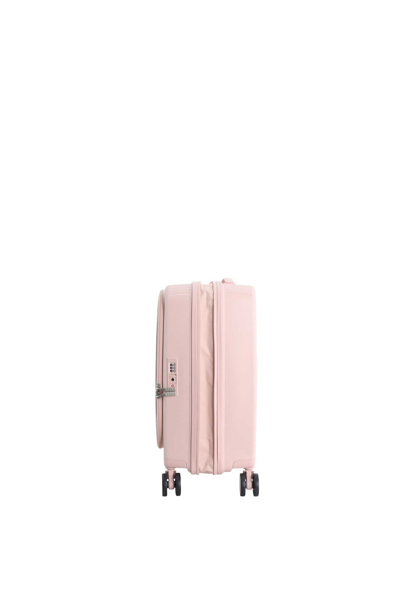 Elle Da'Vine Handbagage harde koffer / Trolley / Reiskoffer - (Small) - Roze