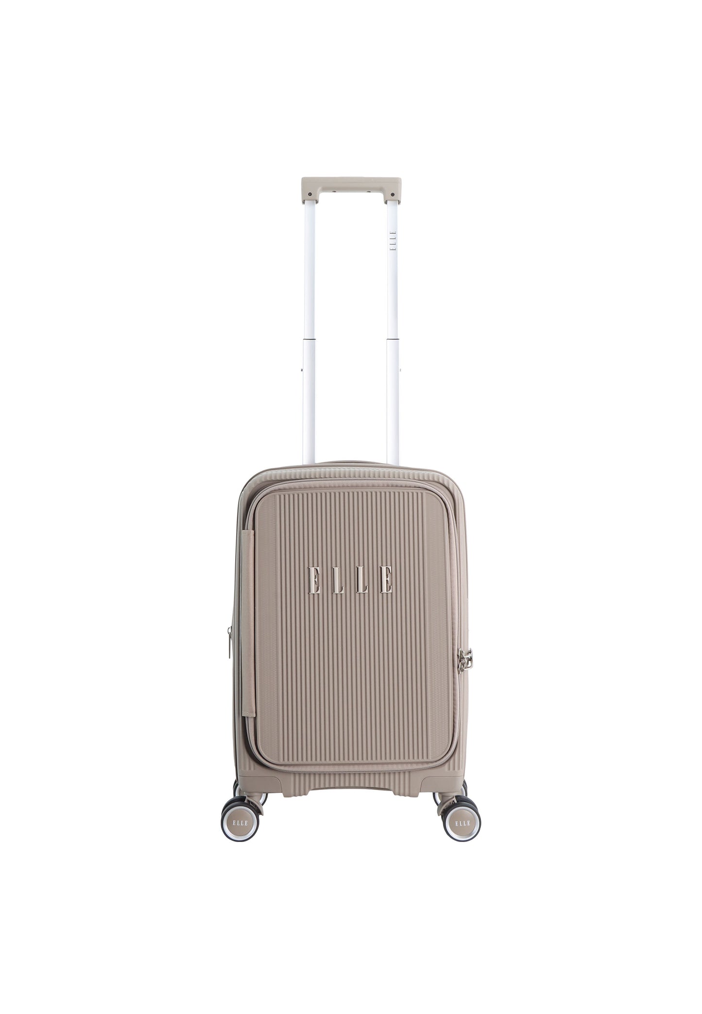 Elle Da'Vine Handbagage harde koffer / Trolley / Reiskoffer - (Small) - Modder