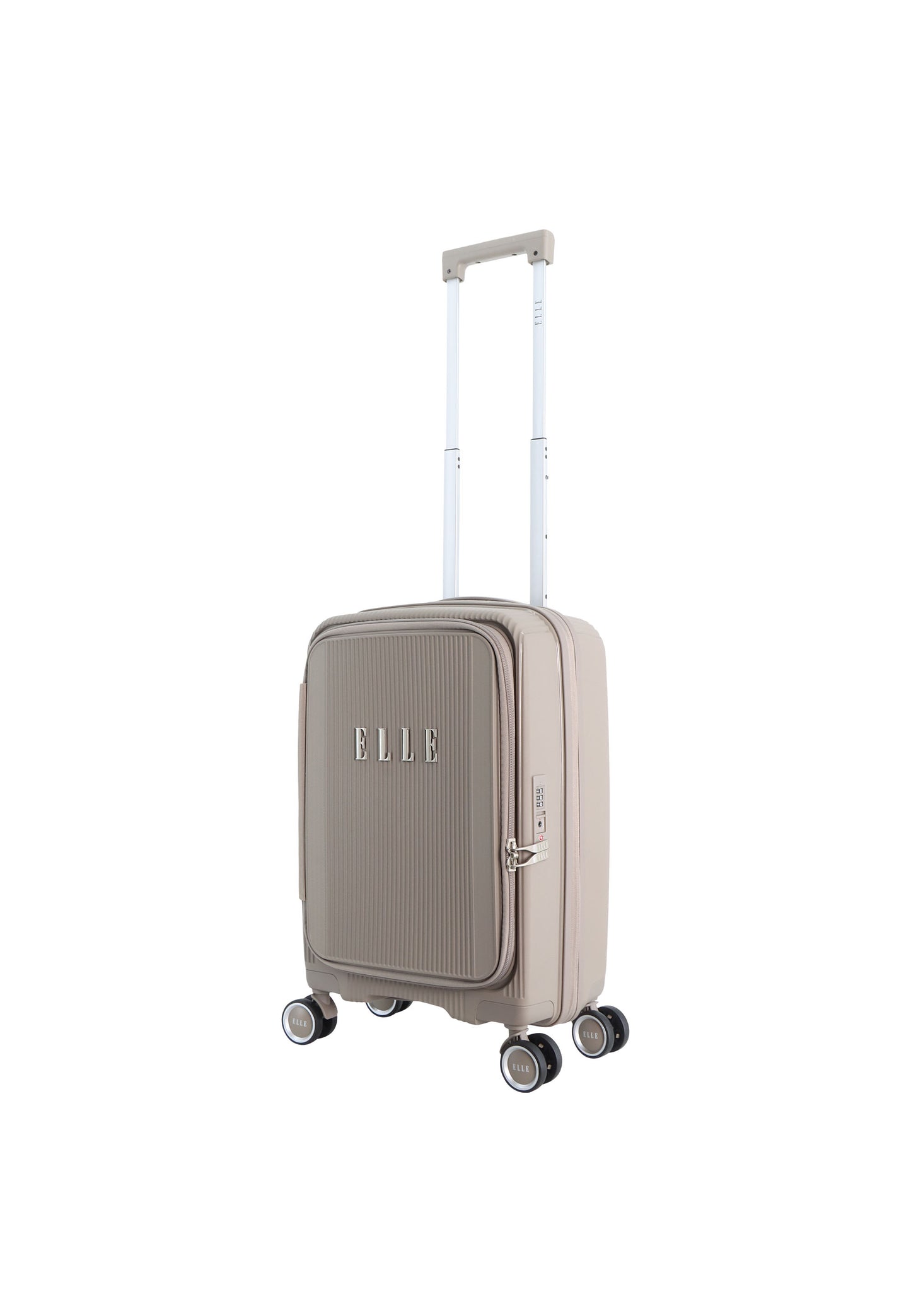 Elle Da'Vine Handbagage harde koffer / Trolley / Reiskoffer - (Small) - Modder