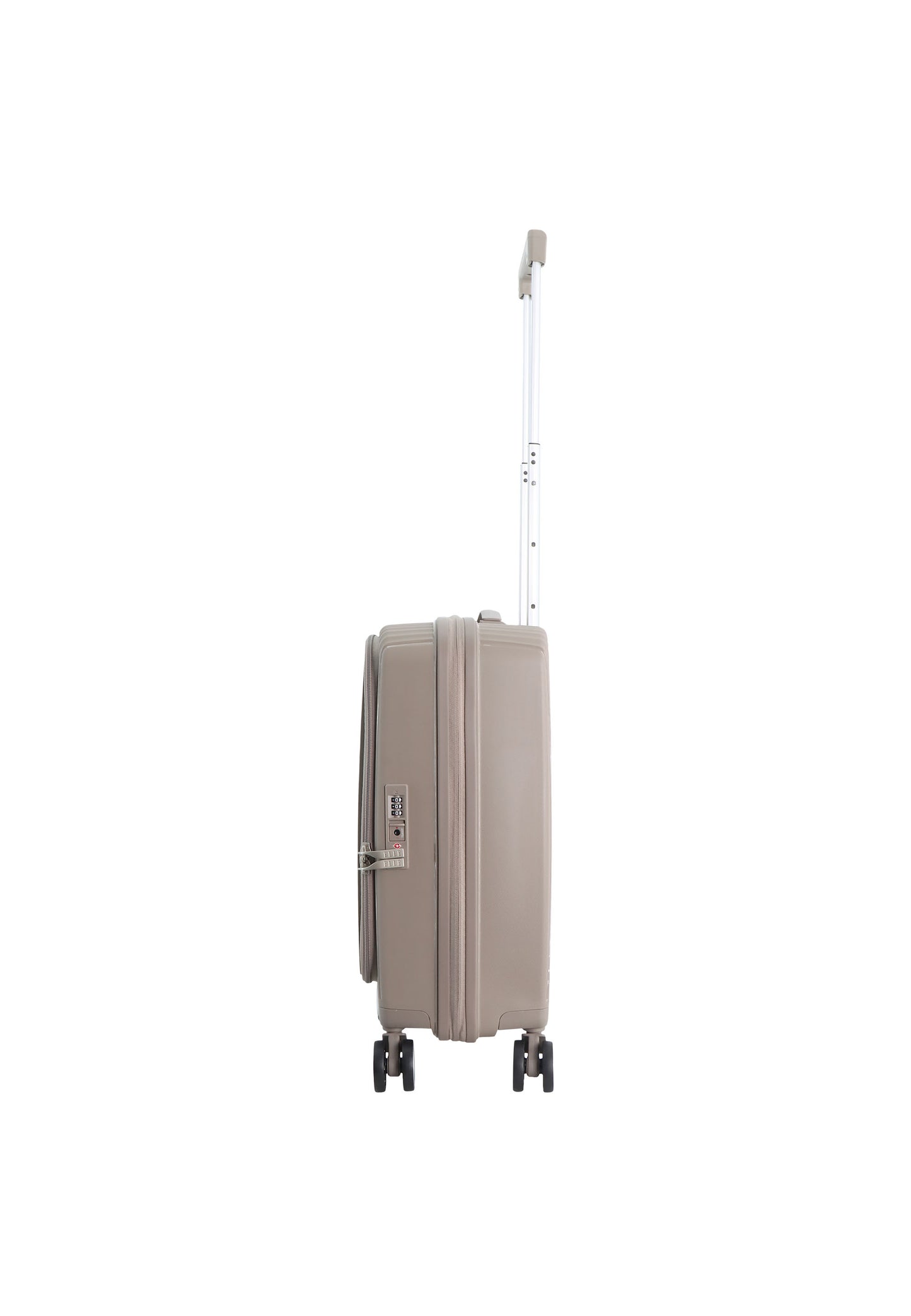 Elle Da'Vine Handbagage harde koffer / Trolley / Reiskoffer - (Small) - Modder