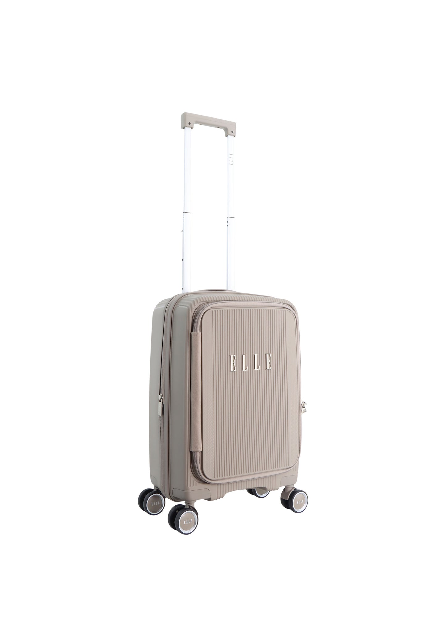 Elle Da'Vine Handbagage harde koffer / Trolley / Reiskoffer - (Small) - Modder
