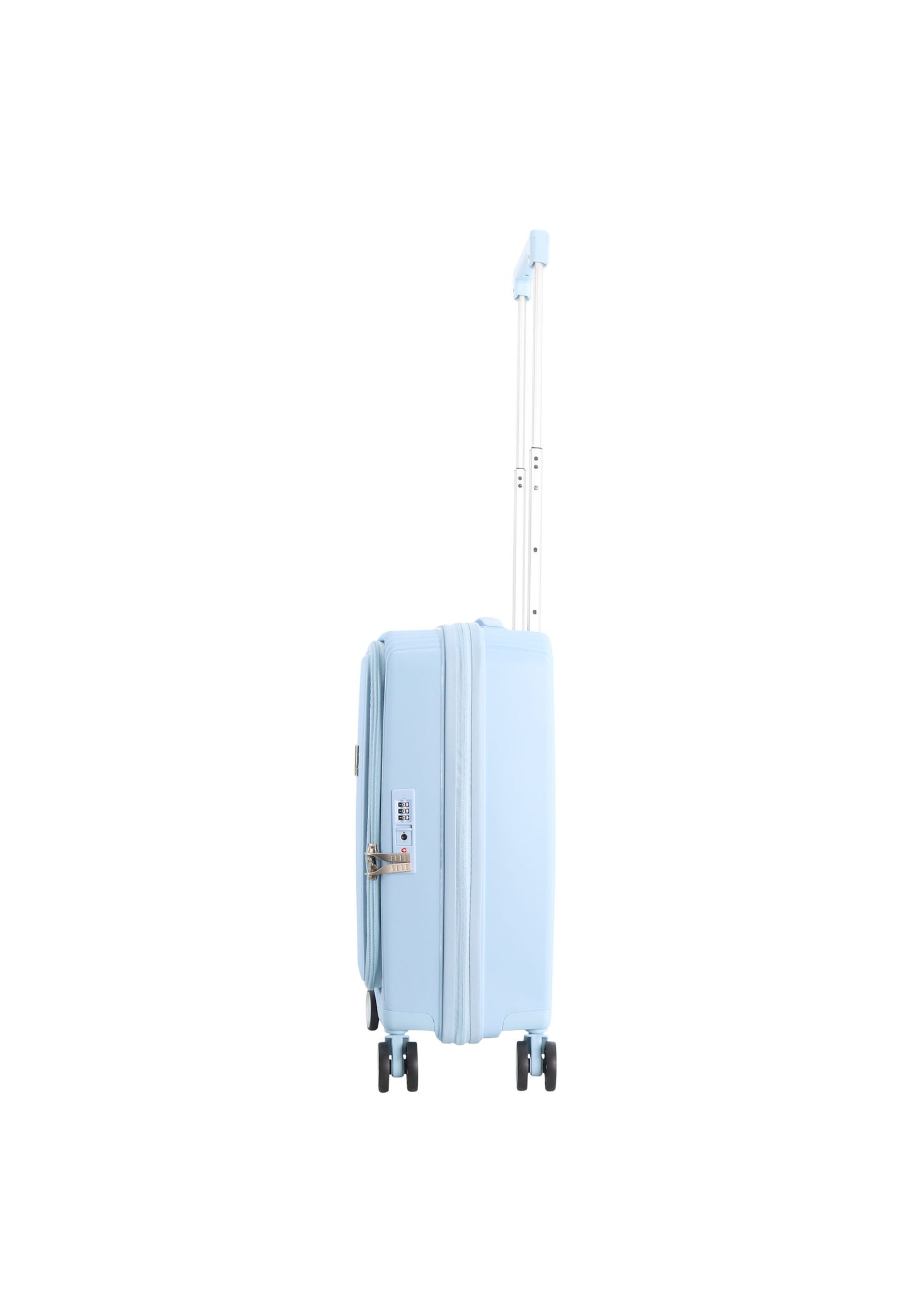 Elle Da'Vine Handbagage harde koffer / Trolley / Reiskoffer - (Small) - :ichtblauw