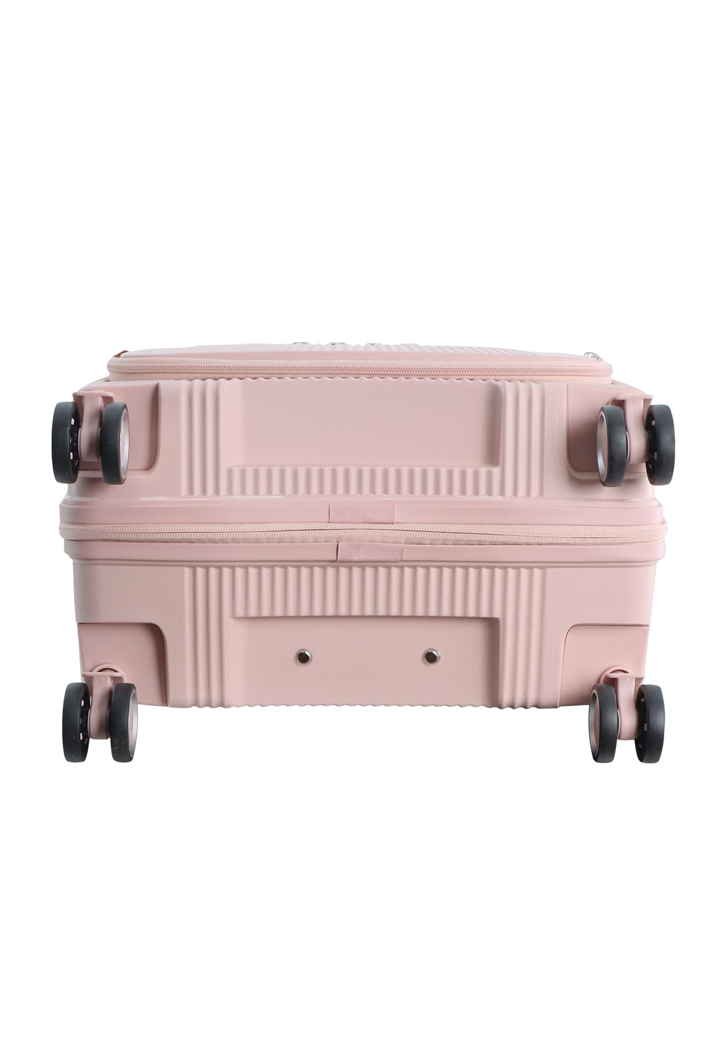 Elle Da'Vine Harde koffer / Trolley / Reiskoffer - (Medium) - Roze