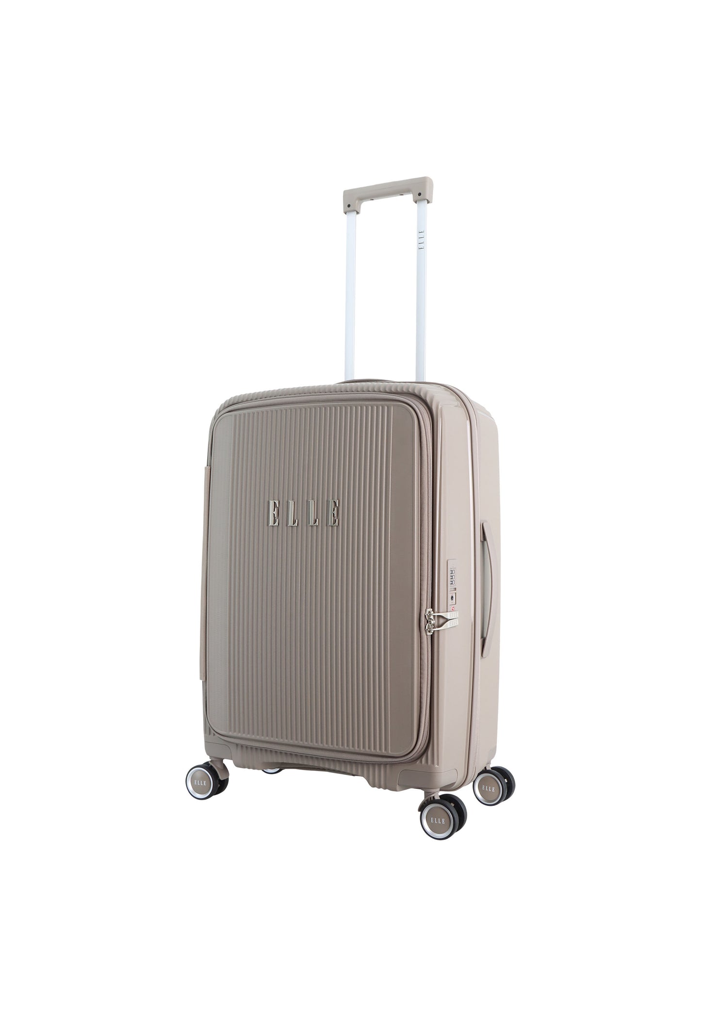 Elle Da'Vine Harde koffer / Trolley / Reiskoffer - (Medium) - Modder