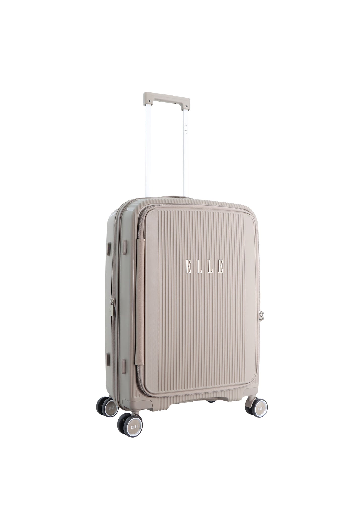 Elle Da'Vine Harde koffer / Trolley / Reiskoffer - (Medium) - Modder