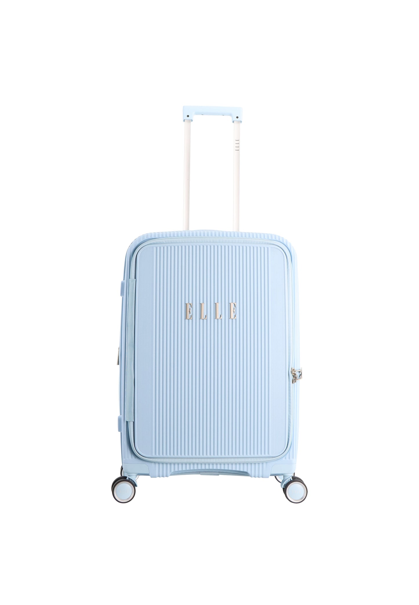 Elle Da'Vine Harde koffer / Trolley / Reiskoffer - (Medium) - :ichtblauw