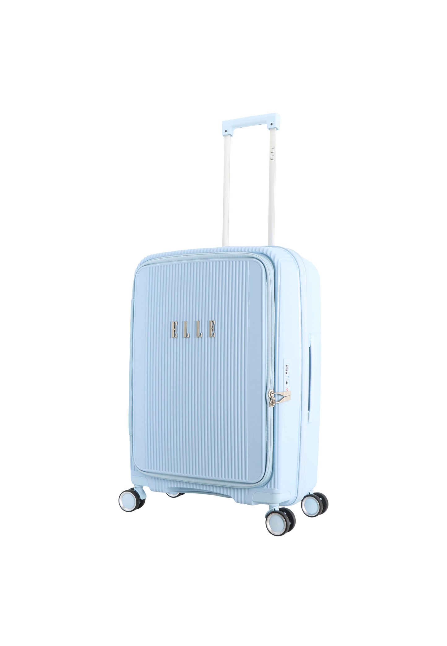 Elle Da'Vine Harde koffer / Trolley / Reiskoffer - (Medium) - :ichtblauw