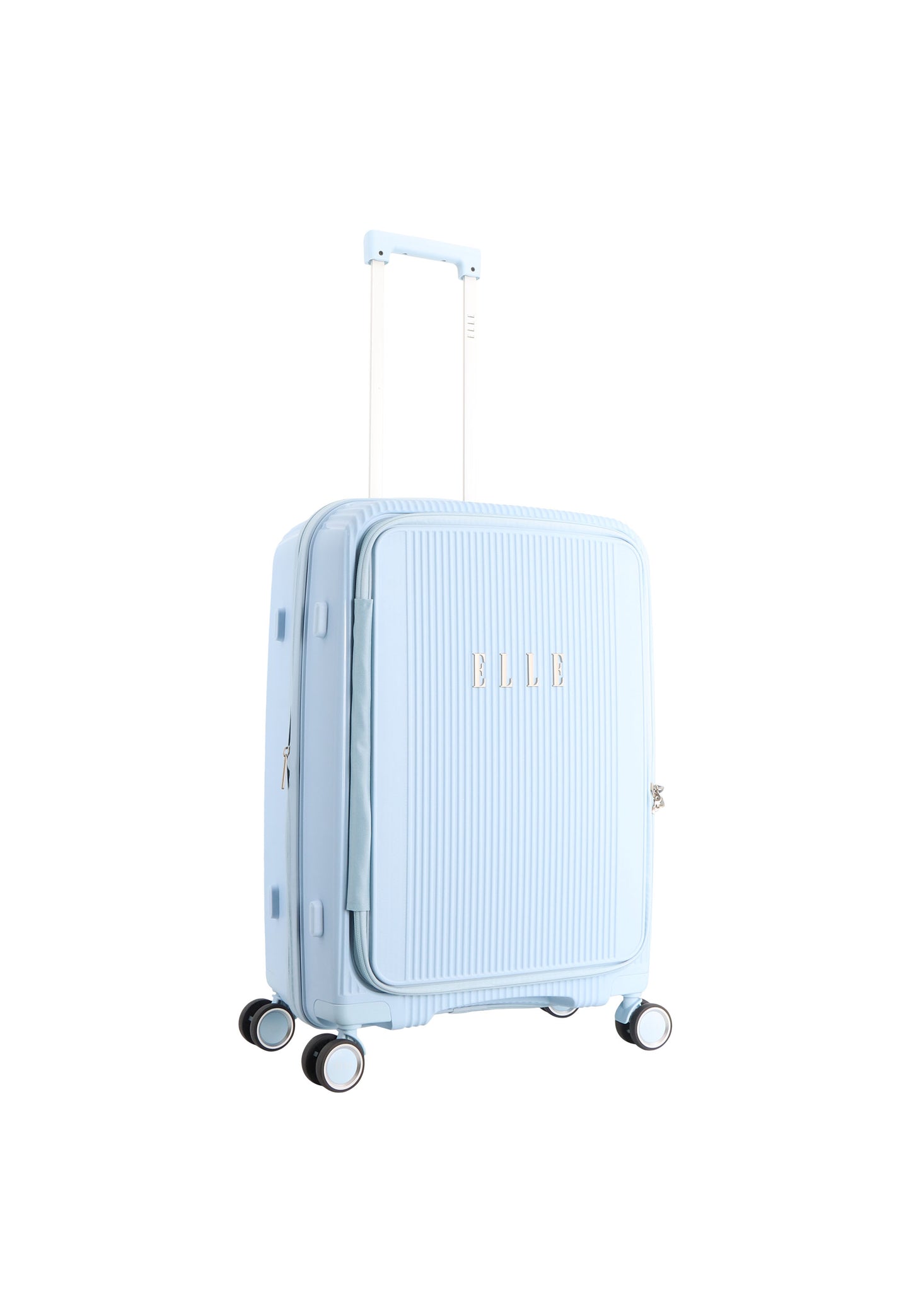Elle Da'Vine Harde koffer / Trolley / Reiskoffer - (Medium) - :ichtblauw