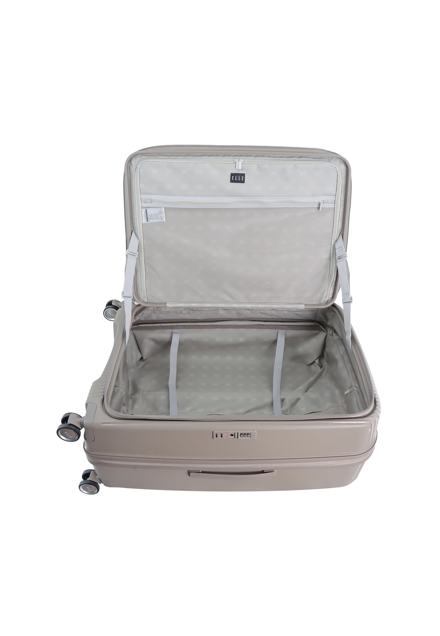 Elle Da'Vine Harde koffer / Trolley / Reiskoffer - (Large) - Modder