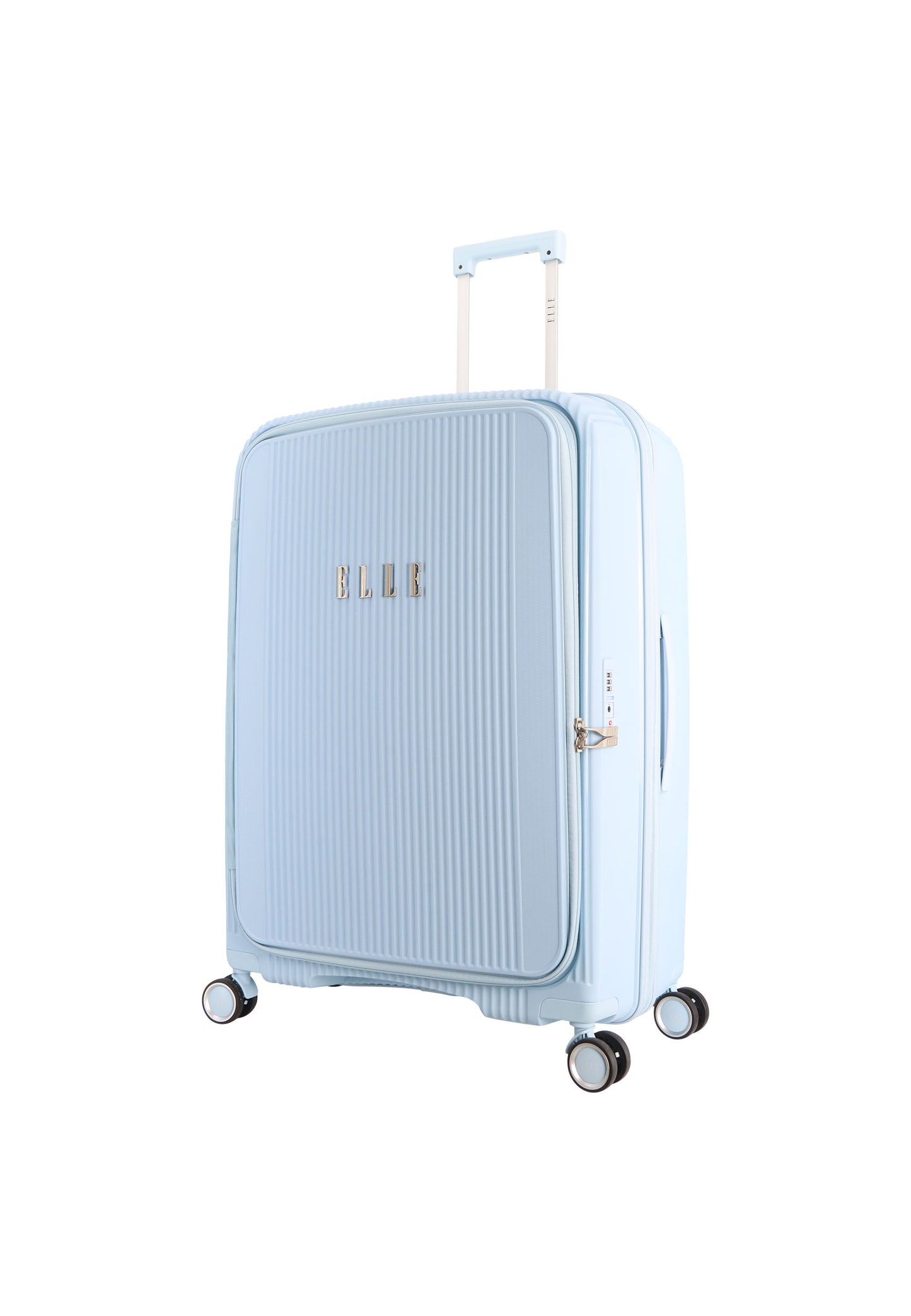 Elle Da'Vine Harde koffer / Trolley / Reiskoffer - (Large) - :ichtblauw