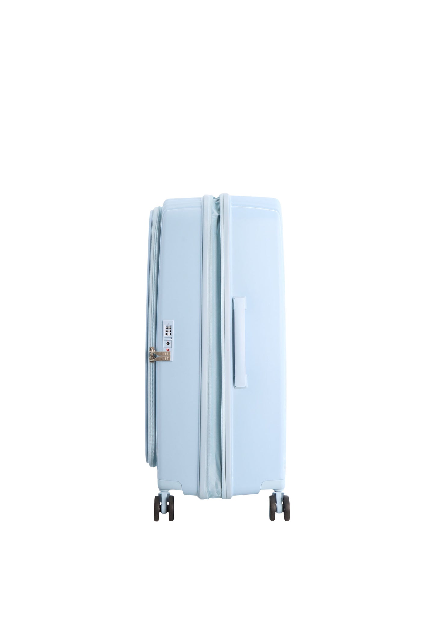 Elle Da'Vine Harde koffer / Trolley / Reiskoffer - (Large) - :ichtblauw