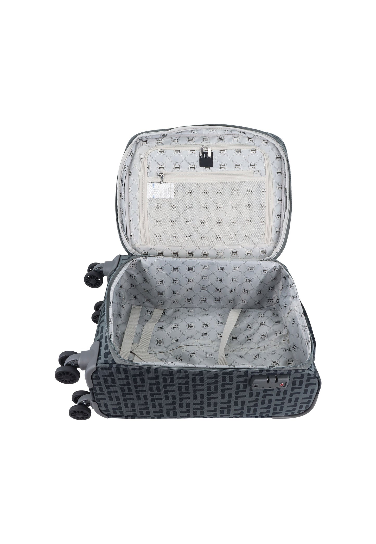 ELLE Couture Bagage à main Valise souple / Chariot / Valise de voyage - 53 cm (Petit)