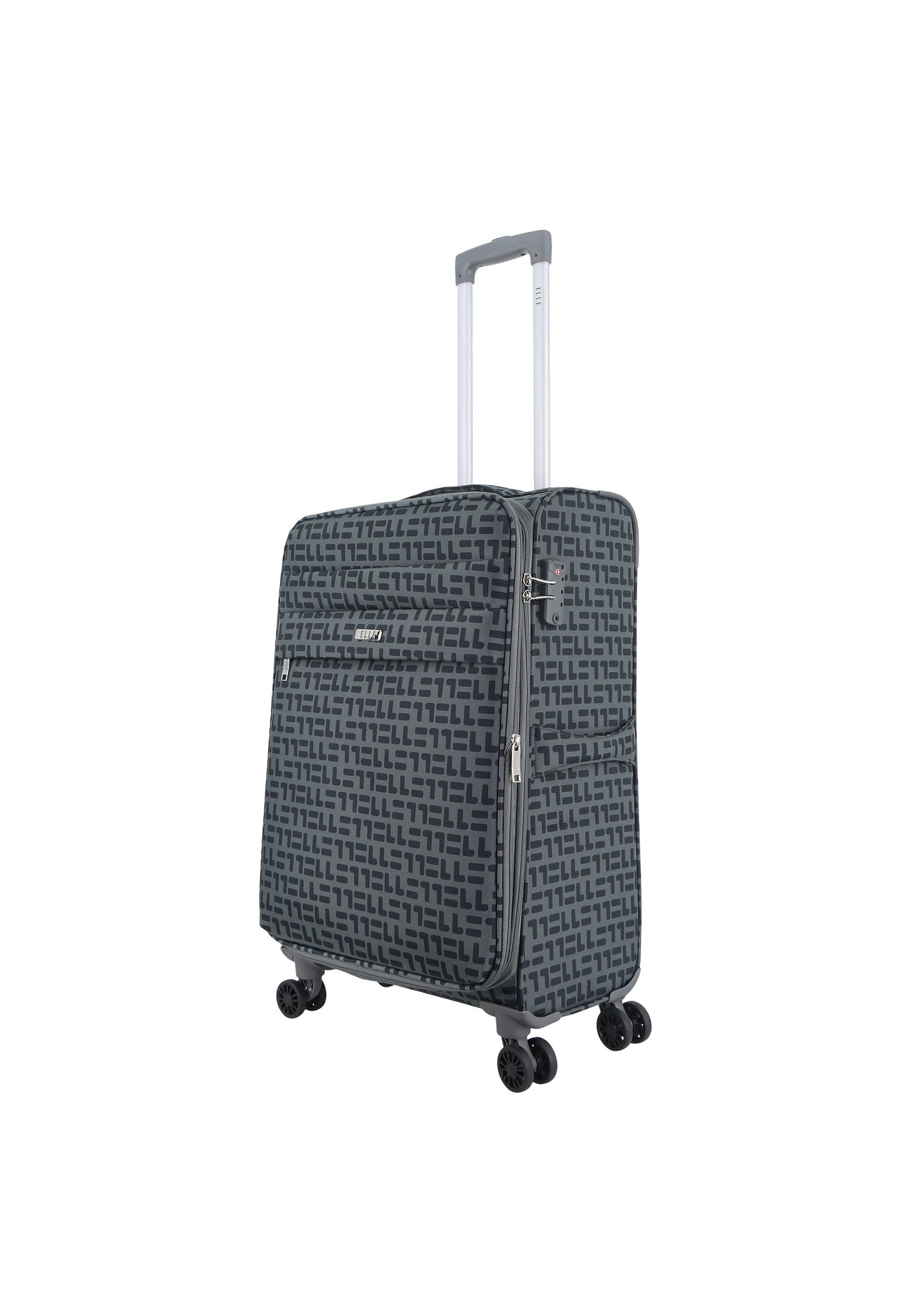 ELLE Couture Valise souple / Chariot / Valise de voyage - 64 cm (Moyen)