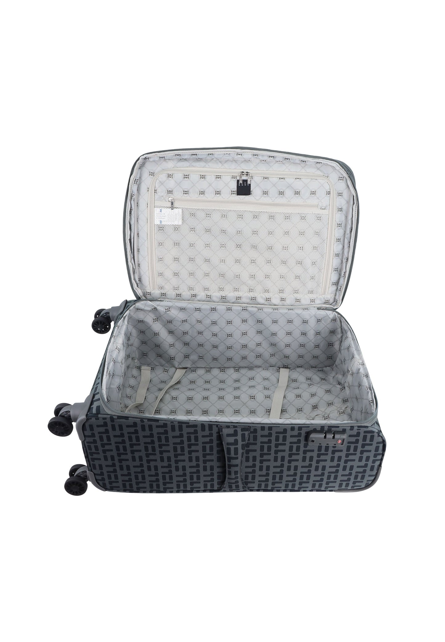 ELLE Couture Valise souple / Chariot / Valise de voyage - 64 cm (Moyen)