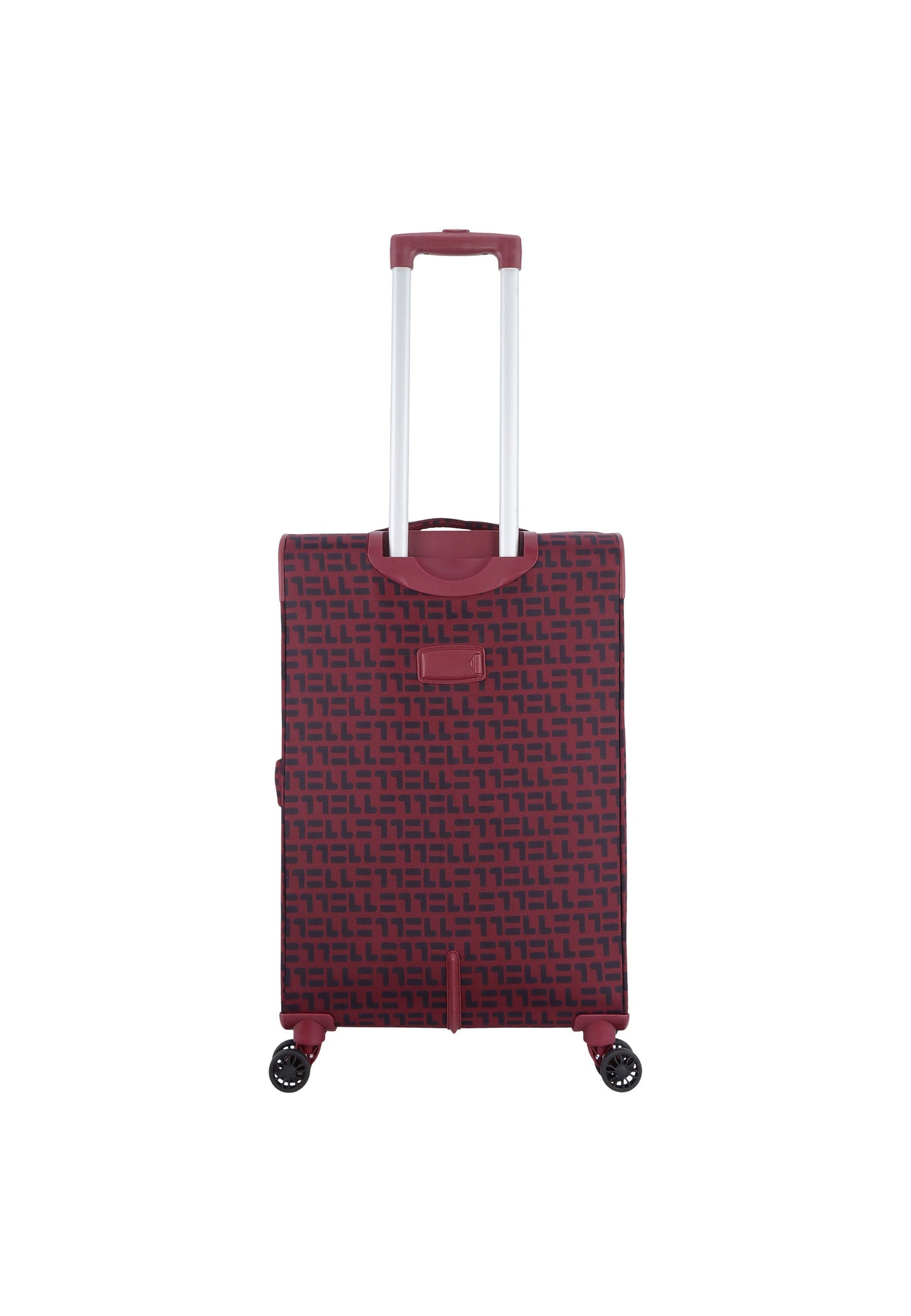 ELLE Couture Valise souple / Trolley / Valise de voyage - 64 cm (Moyen) Rouge