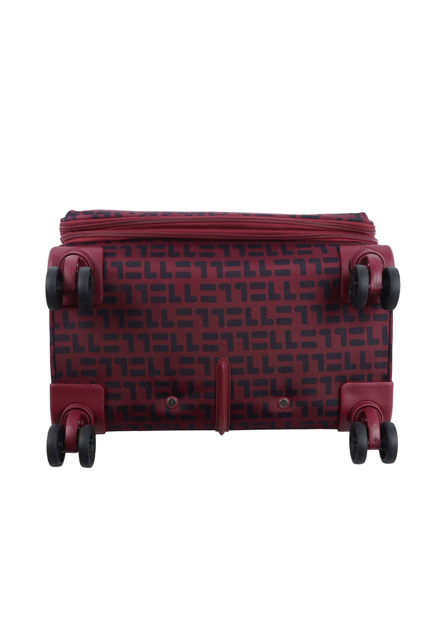 ELLE Couture Valise souple / Trolley / Valise de voyage - 64 cm (Moyen) Rouge
