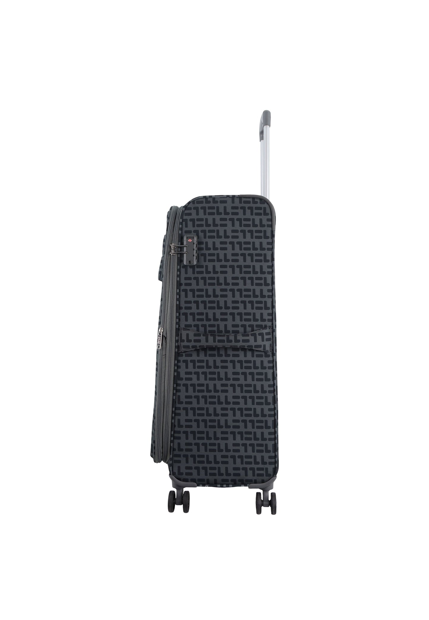 zijkant van een zachte elle bagage