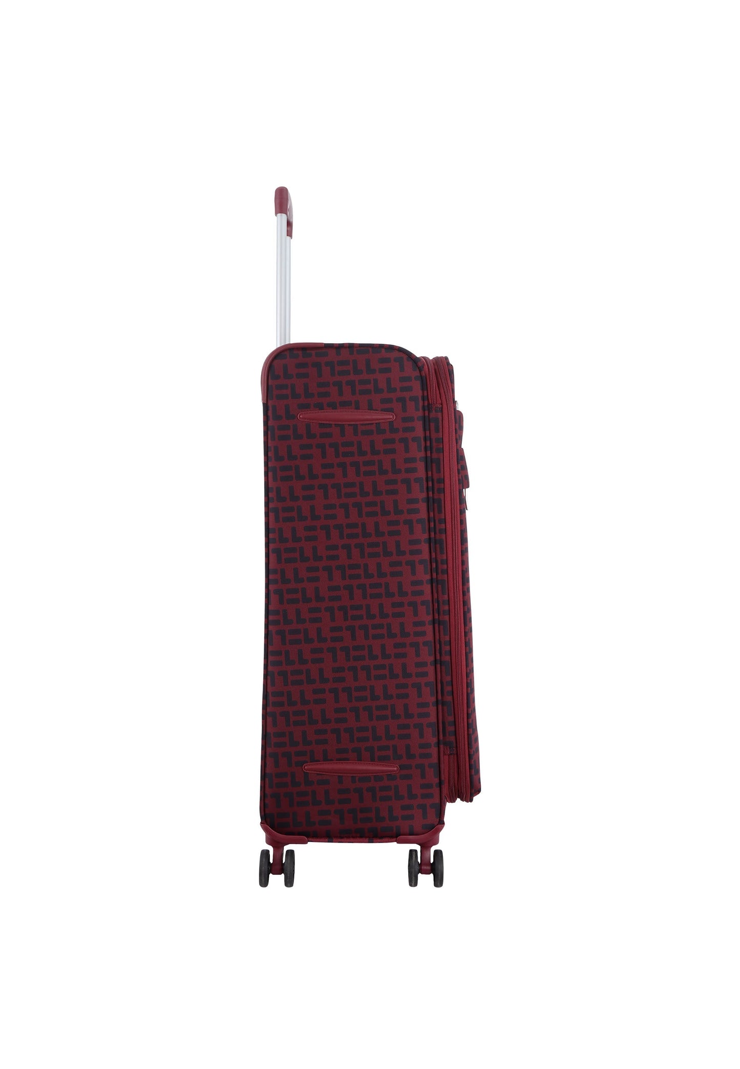 ELLE Couture Valise / Trolley / Valise de Voyage Souple - 77 cm (Grande) Rouge