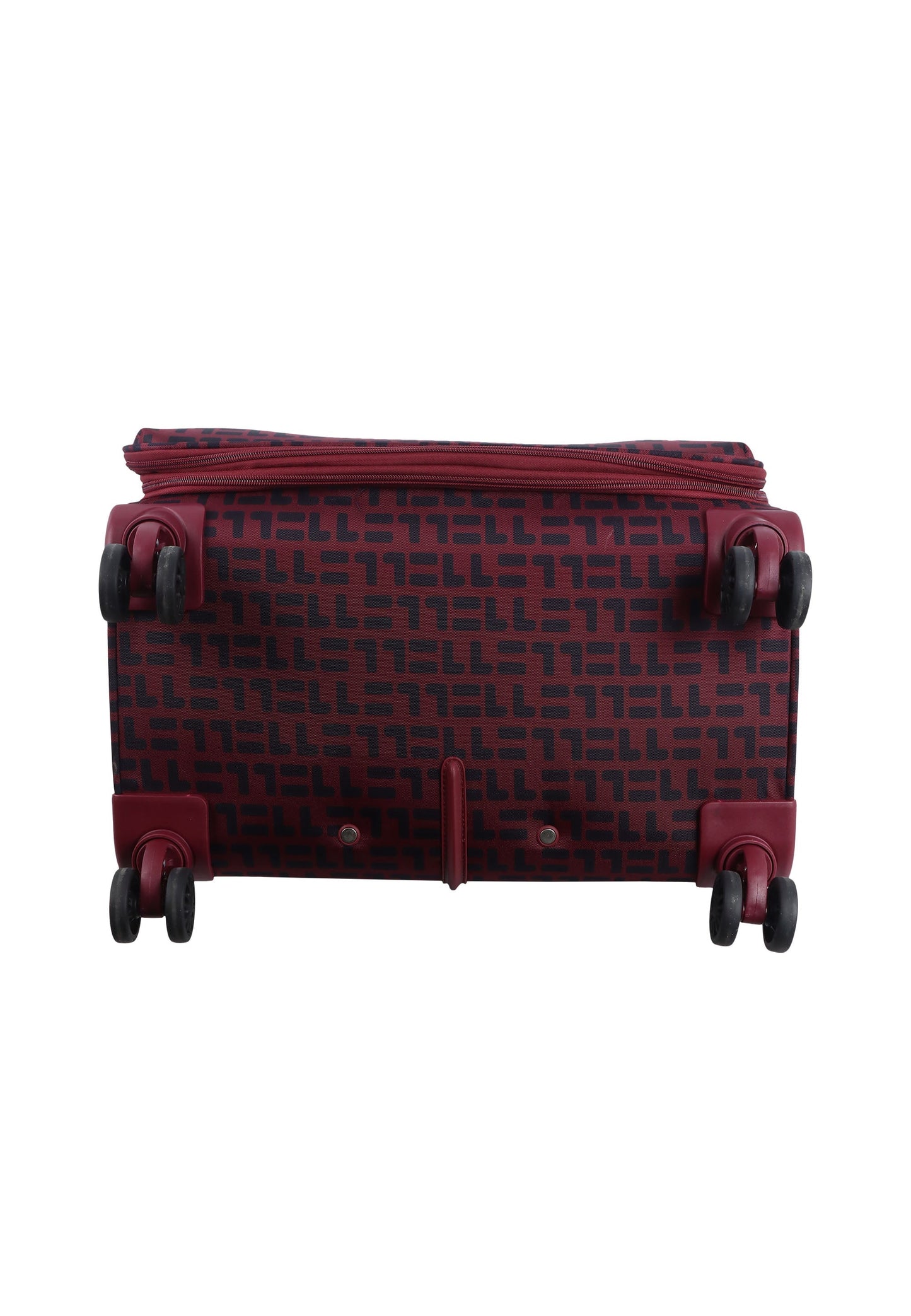 ELLE Couture Valise / Trolley / Valise de Voyage Souple - 77 cm (Grande) Rouge