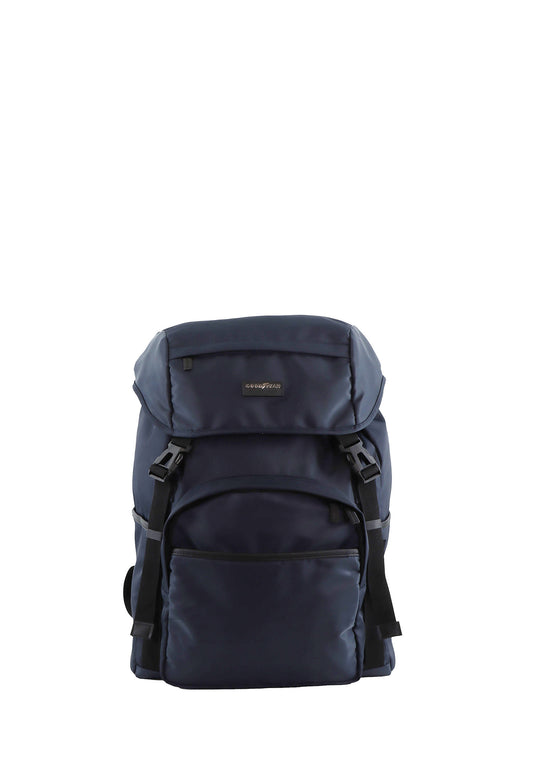 Goodyear Rugzak / Rugtas / Schooltas - RPET - Marineblauw/Zwart