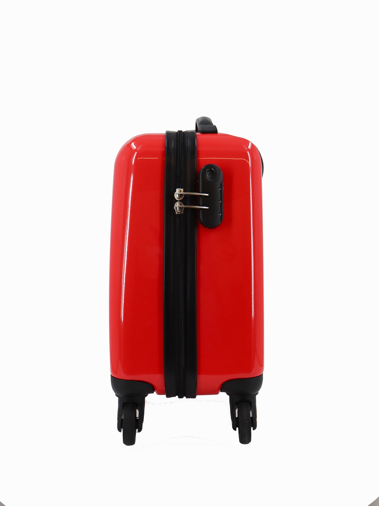 Disney Kinderkoffer Handbagage / Kindertrolley / Kinderreiskoffer - 45 cm (Small) - Minnie Mouse Print - Rood
