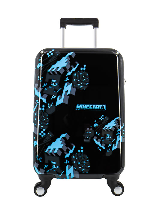 Disney Kinderkoffer Handbagage / Kindertrolley / Kinderreiskoffer - 55 cm (Small) -  Gratis toiletzak/pennenzak - Minecraft Print