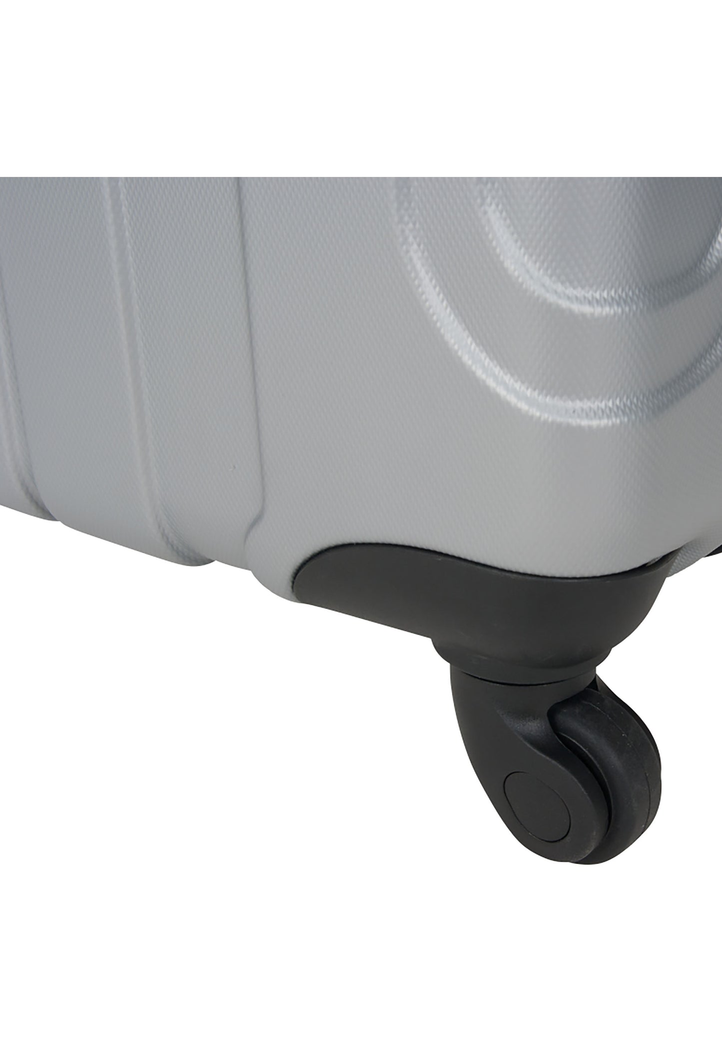 Saxoline Harde Koffer / Trolley / Reiskoffer - 78 cm (Large) - Matrix Zilver