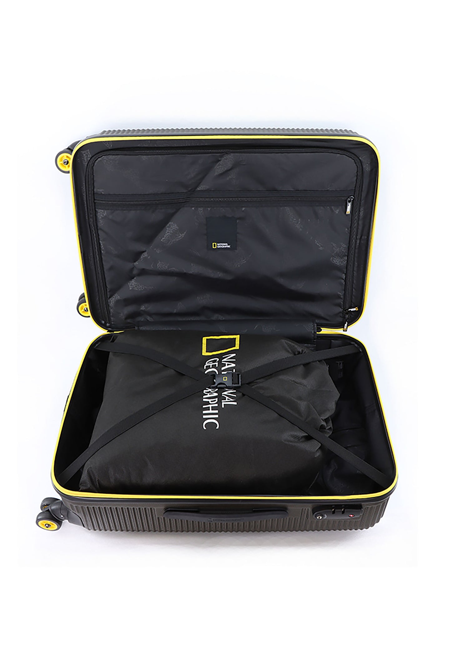 National Geographic Hard Case / Trolley / Travel Case - 67 cm (Moyen) - Étranger - Kaki