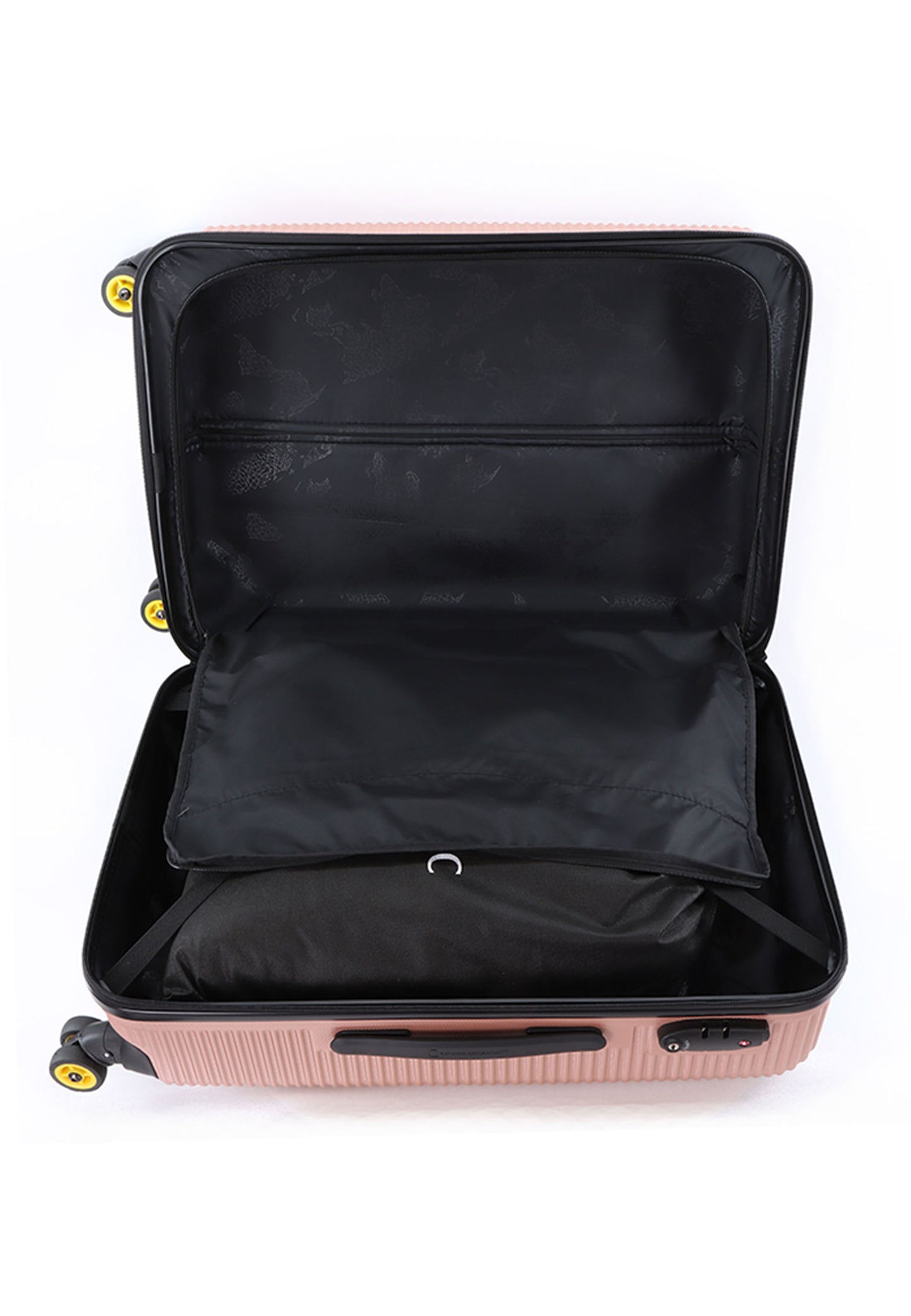 National Geographic Harde Koffer / Trolley / Reiskoffer - 67 cm (Medium) - Abroad - Rosé goud