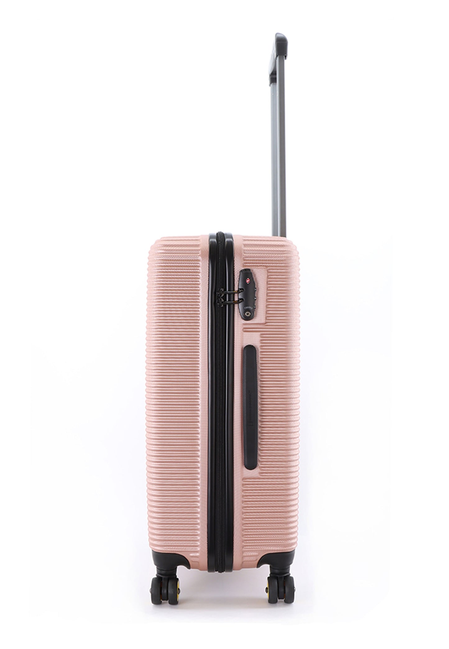 National Geographic Harde Koffer / Trolley / Reiskoffer - 67 cm (Medium) - Abroad - Rosé goud