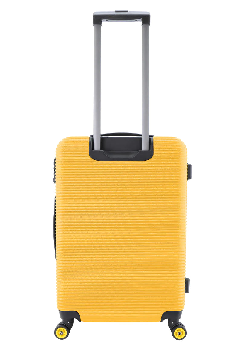 National Geographic Valise rigide / Trolley / Valise de voyage - 67 cm (Moyen) - Abroad - Jaune