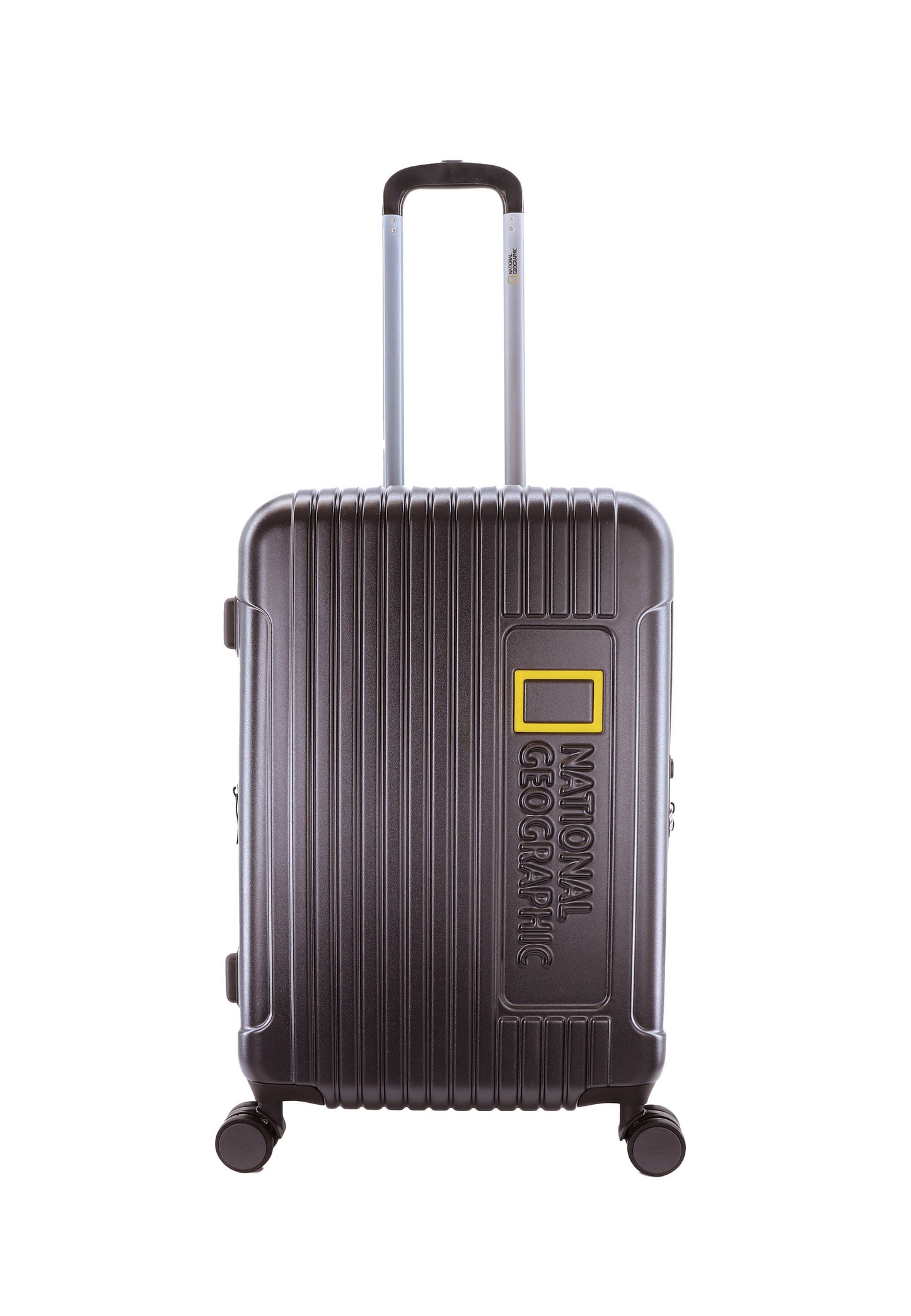 National Geographic Harde Kofferset 3-Delig / Reiskofferset / Trolleyset - Canyon - Metallic Mud