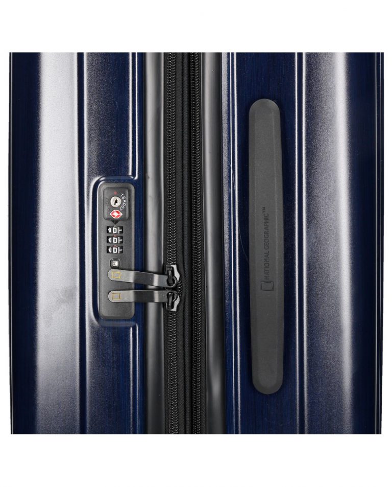 Valise rigide / Trolley / Valise de voyage National Geographic - 76,5 cm (Large) - Transit - Noir