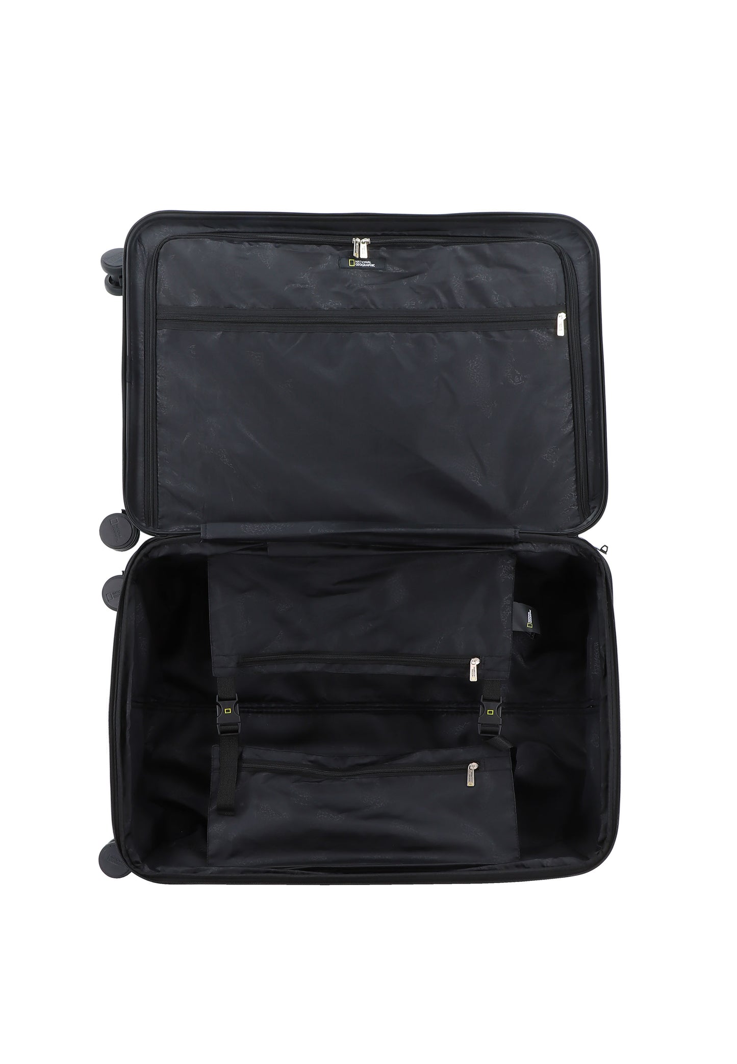 National Geographic Harde Kofferset 3-Delig / Reiskofferset / Trolleyset - Transit - Jade