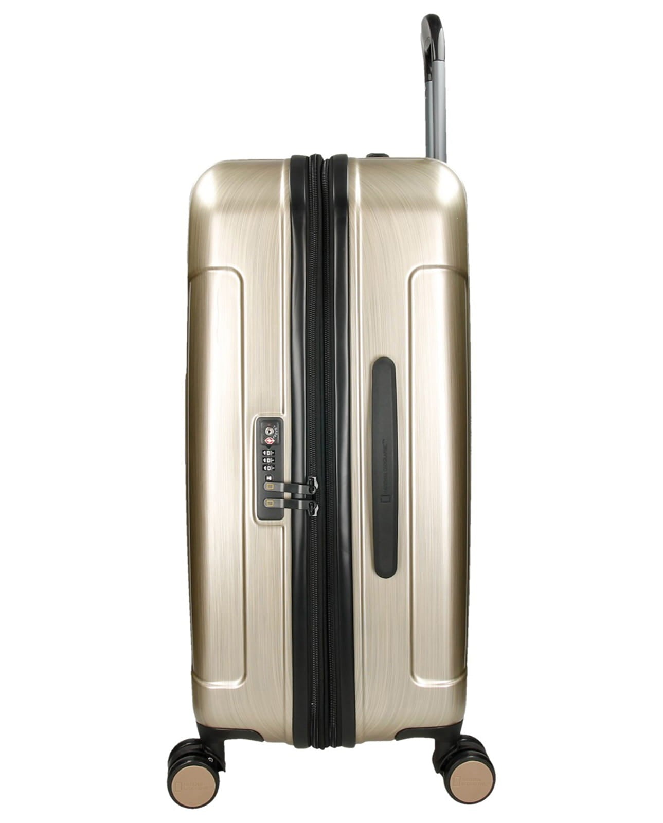 National Geographic Hard Case / Trolley / Travel Case - 76,5 cm (Large) - Transit - Champagne