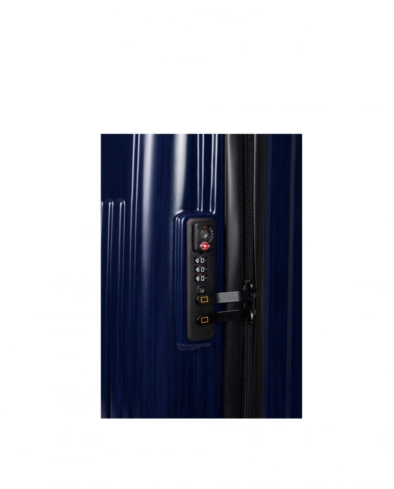 National Geographic Harde Kofferset 3-Delig / Reiskofferset / Trolleyset - Transit - Marine Blauw