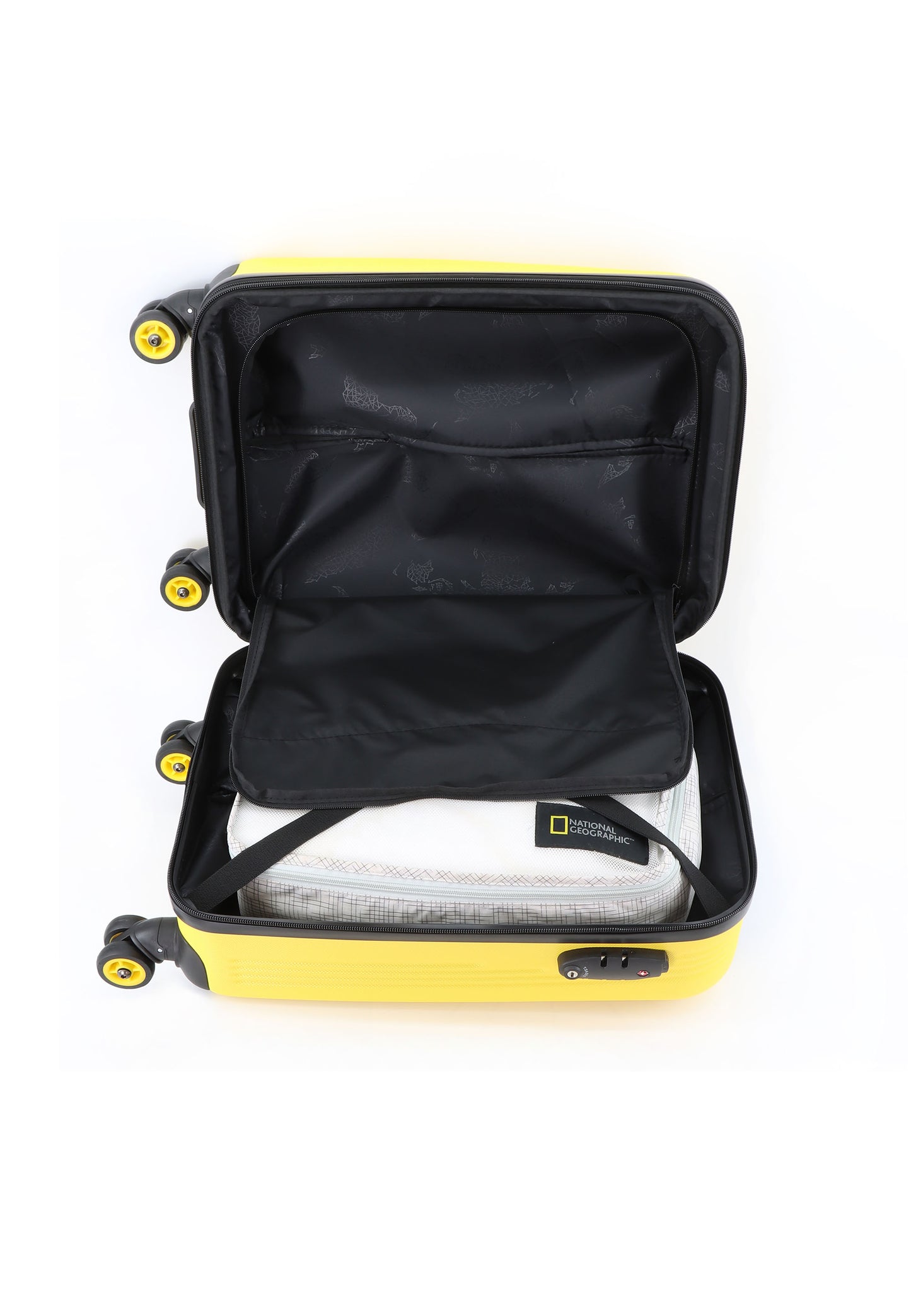 National Geographic Handbagage Harde Koffer / Trolley / Reiskoffer - 54 cm (Small) - Aerodrome - Geel