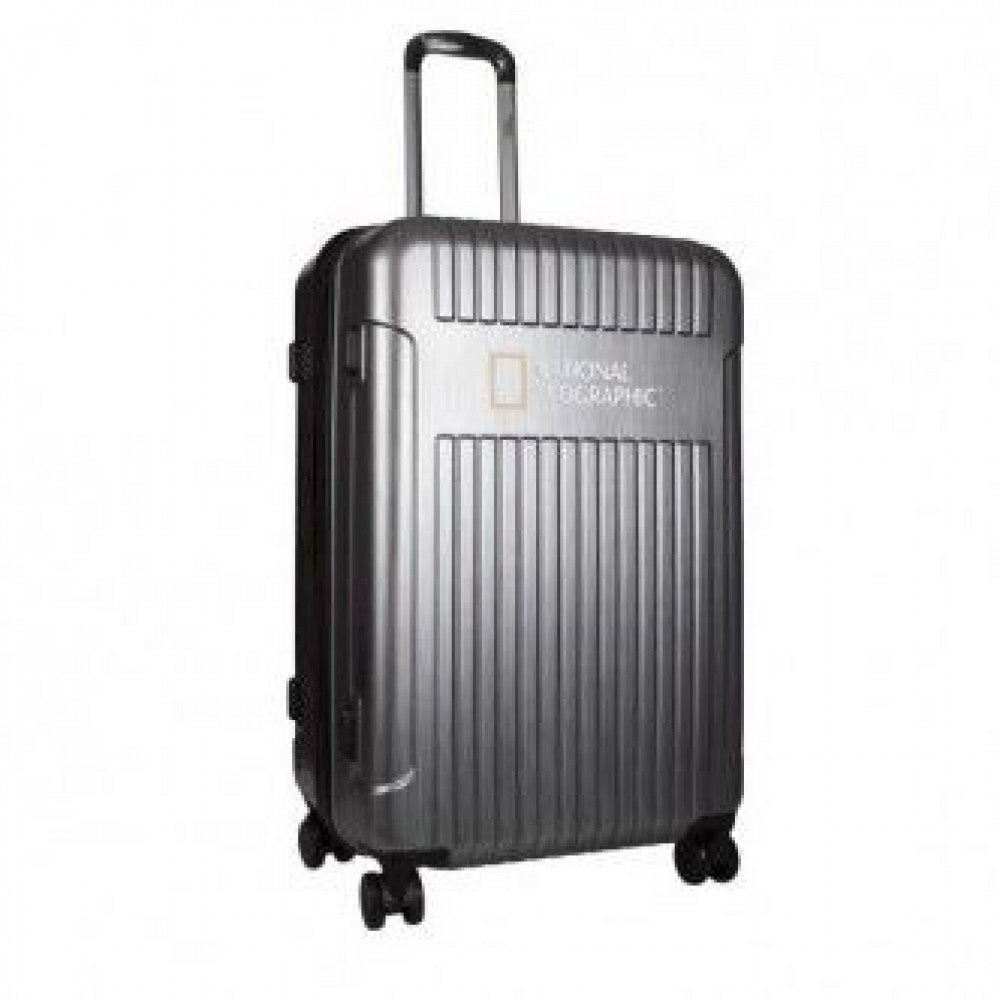 Valise rigide / Trolley / Valise de voyage National Geographic - 76,5 cm (Large) - Transit - Noir