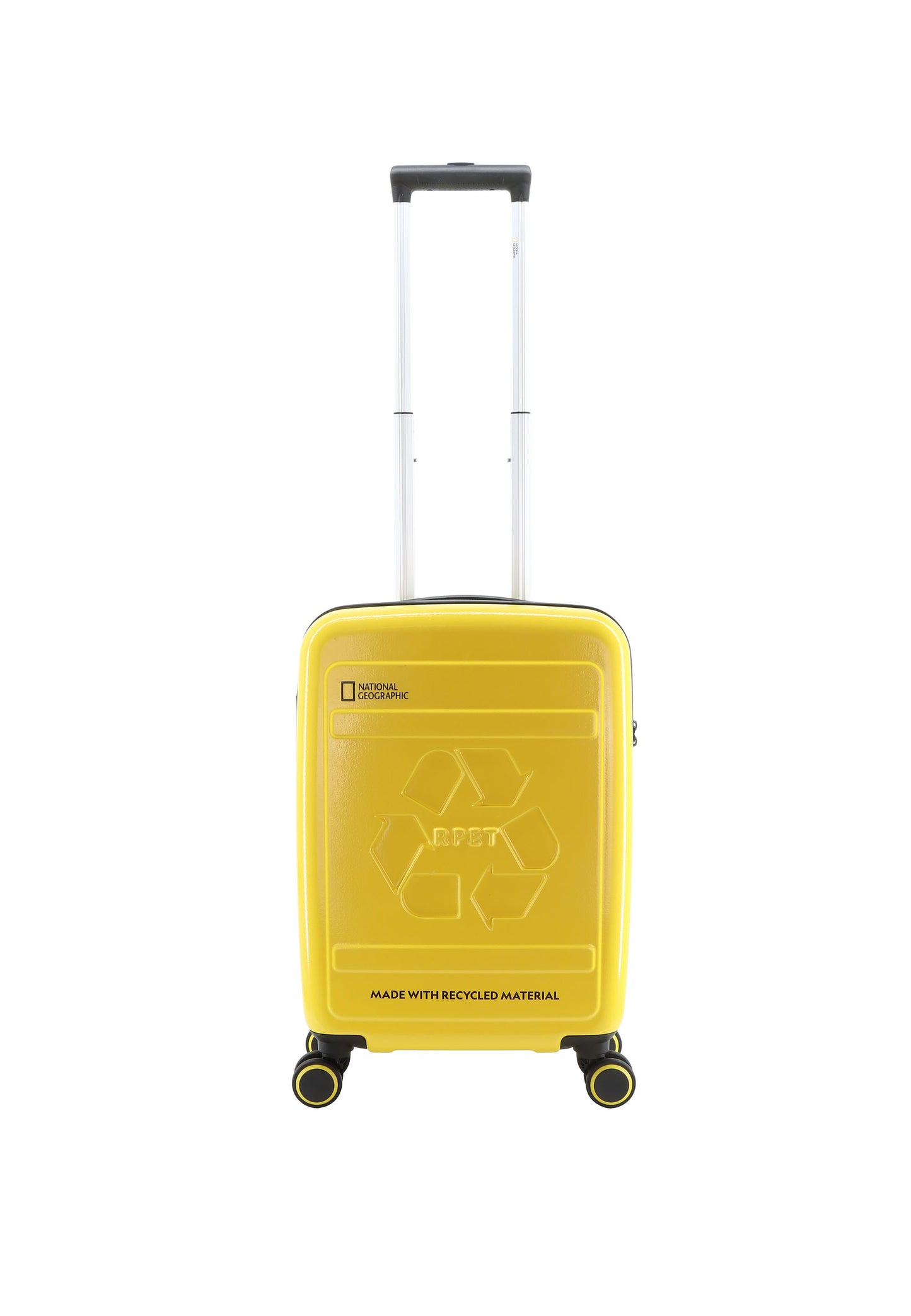National Geographic Handbagage Harde Koffer / Trolley / Reiskoffer - 55 cm (Small) - Balance rPET - Geel