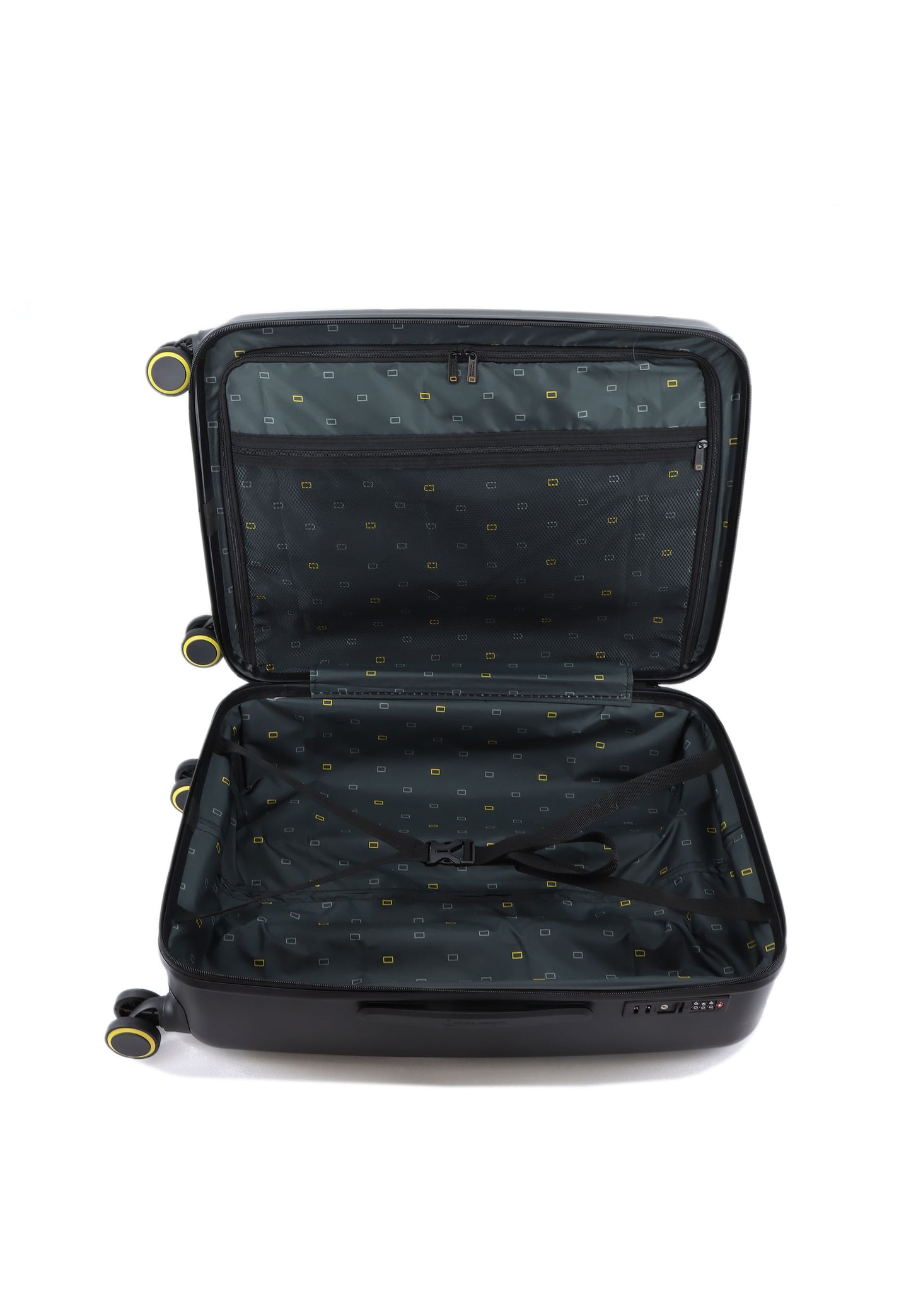 National Geographic Harde Koffer / Trolley / Reiskoffer - 67 cm (Medium) - Balance rPET - Zwart