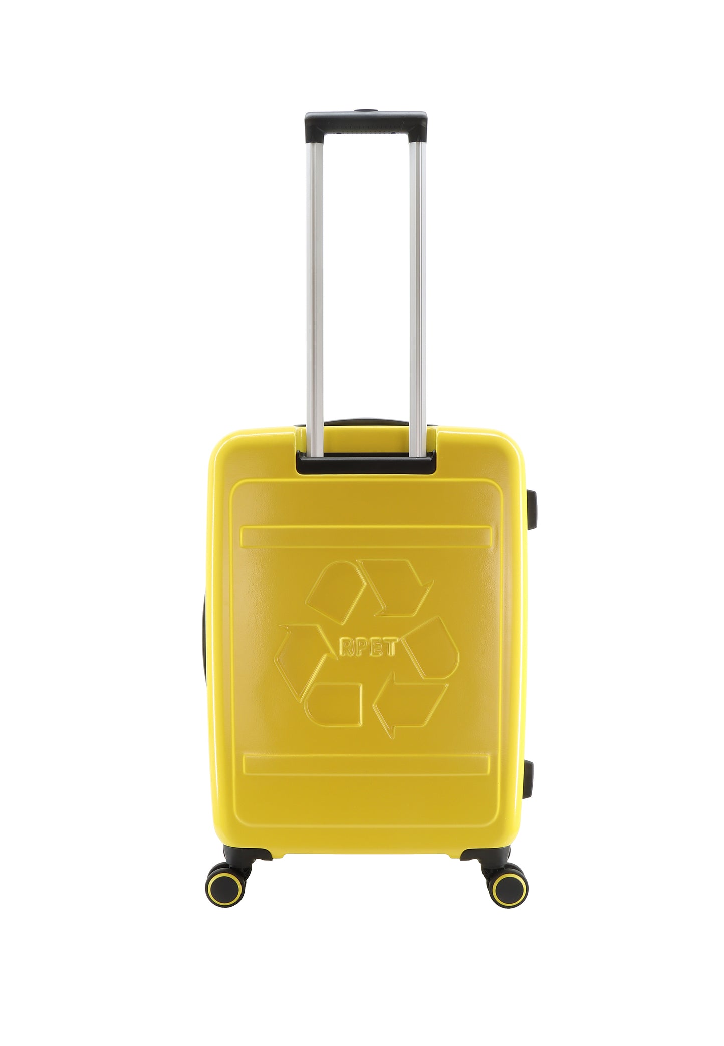 National Geographic Harde Koffer / Trolley / Reiskoffer - 67 cm (Medium) - Balance rPET - Geel