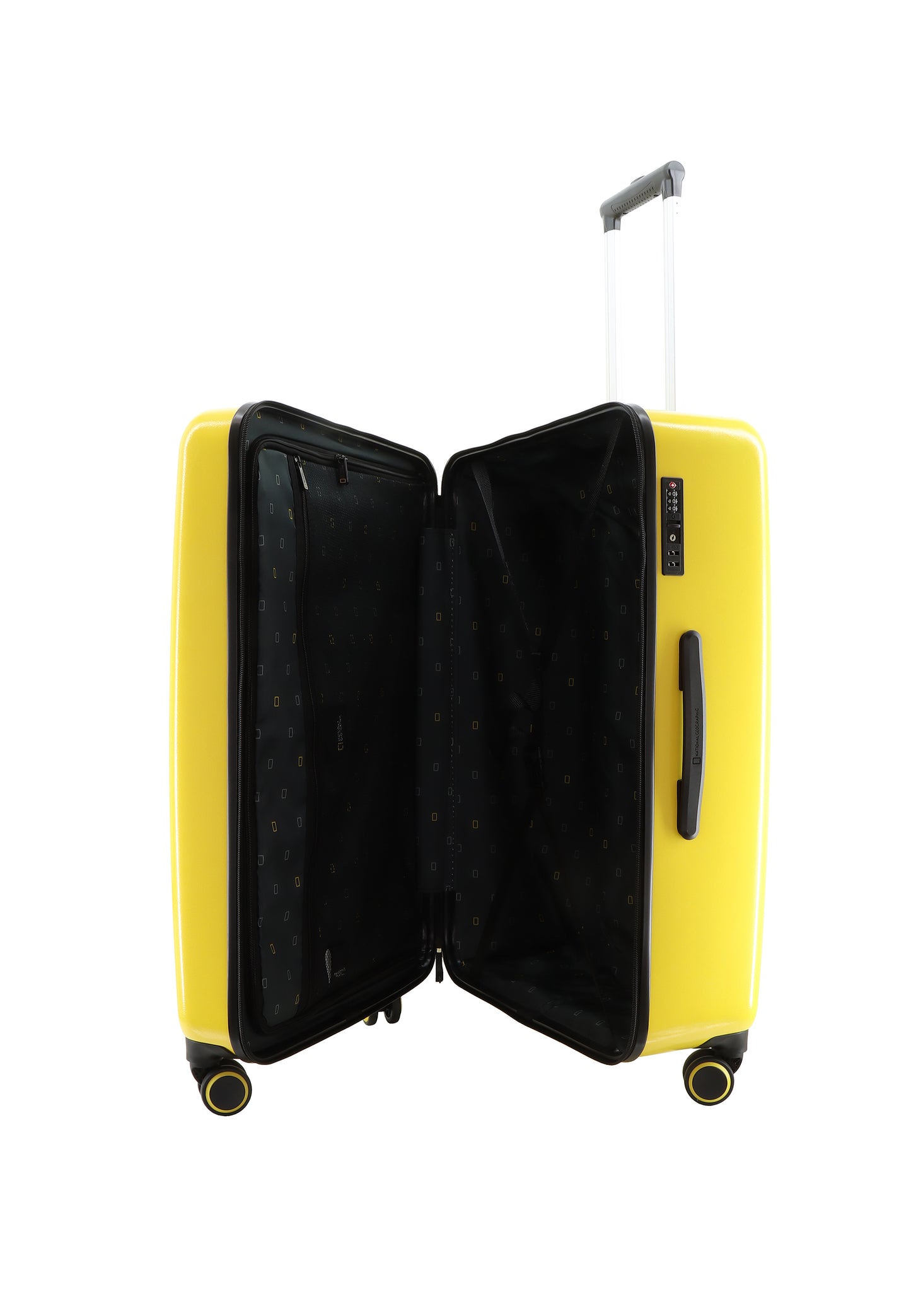 National Geographic Harde Koffer / Trolley / Reiskoffer - 76 cm (Large) - Balance rPET - Geel