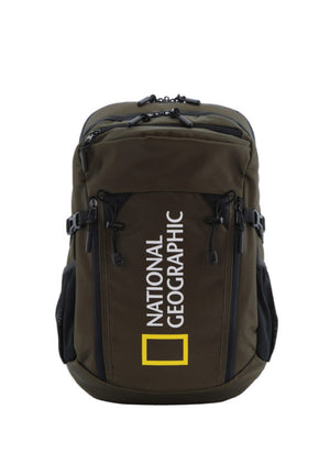 National Geographic RPET Laptop Rugzak / Rugtas / Schooltas- 38 cm - Box Canyon - Khaki