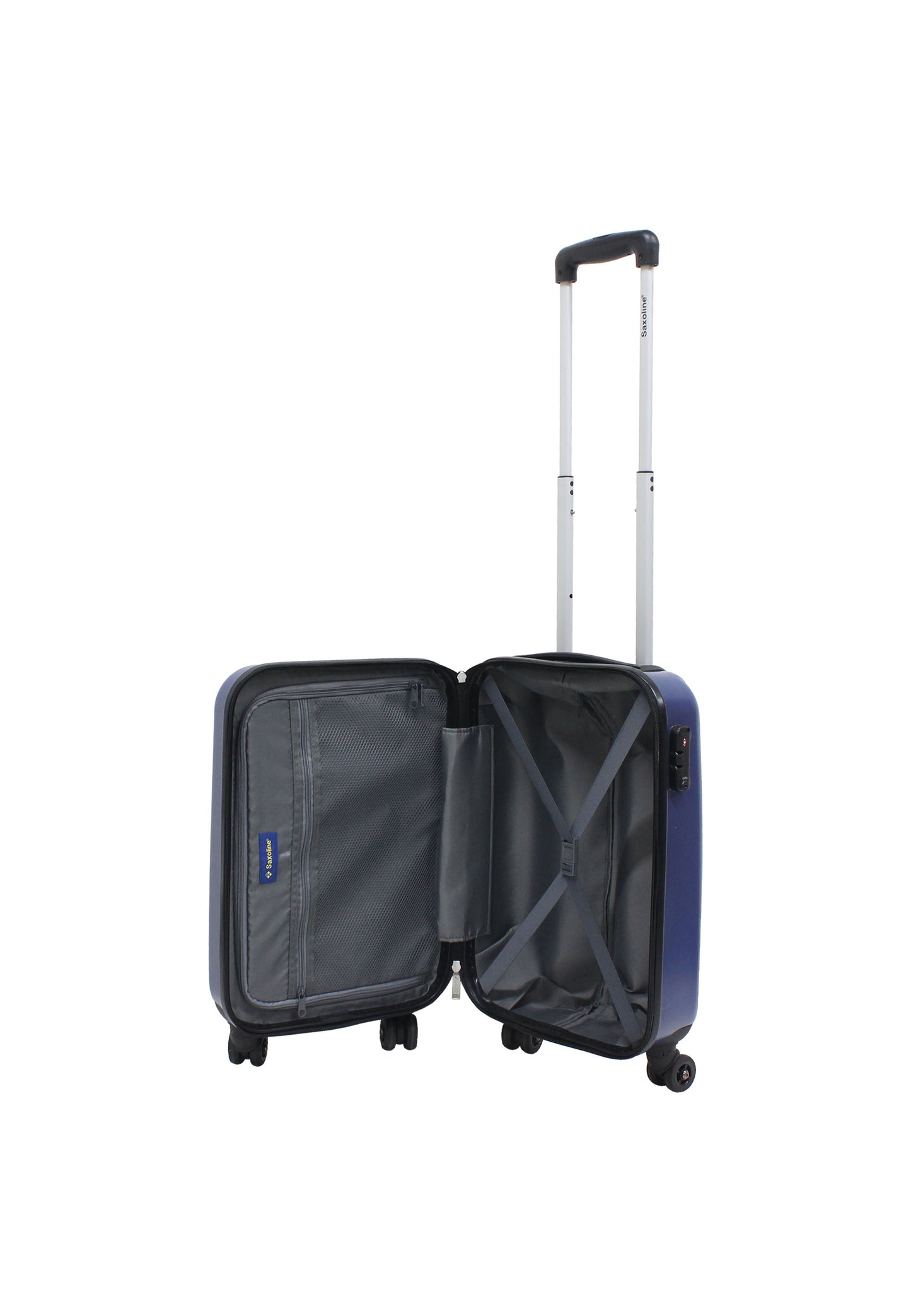 Valise rigide pour bagage à main Saxoline / Trolley / Valise de voyage - 55 cm (Petite) - Imprimé Lama