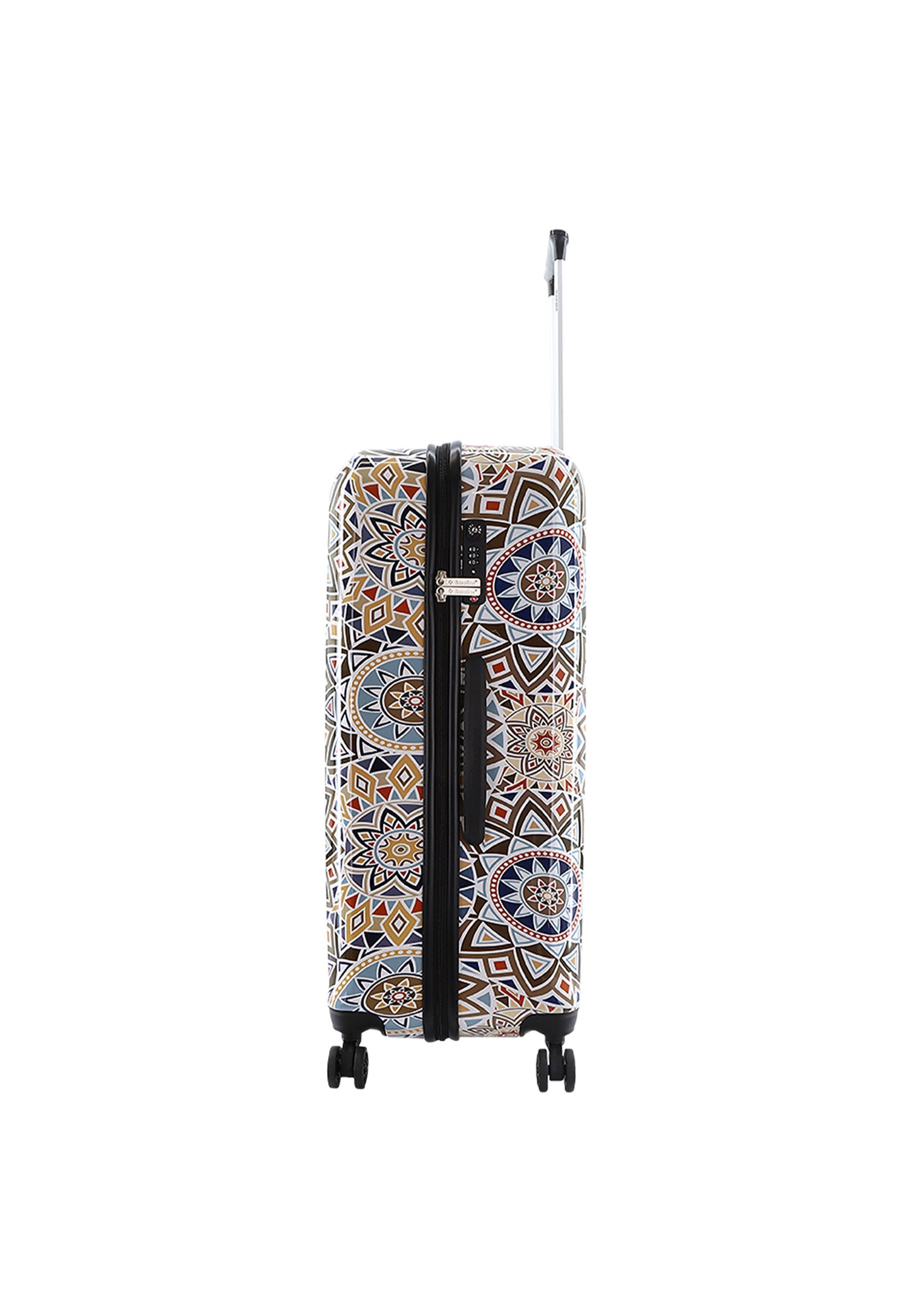 Saxoline Valise rigide 3 pièces / Valise de voyage / Trolley - Mosaic Culture Print