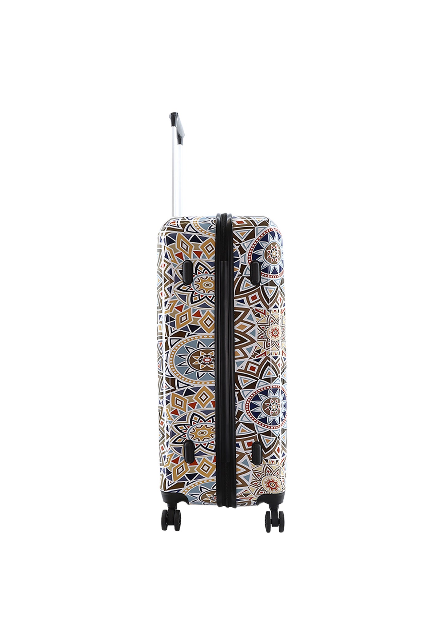 Saxoline Valise rigide 3 pièces / Valise de voyage / Trolley - Mosaic Culture Print