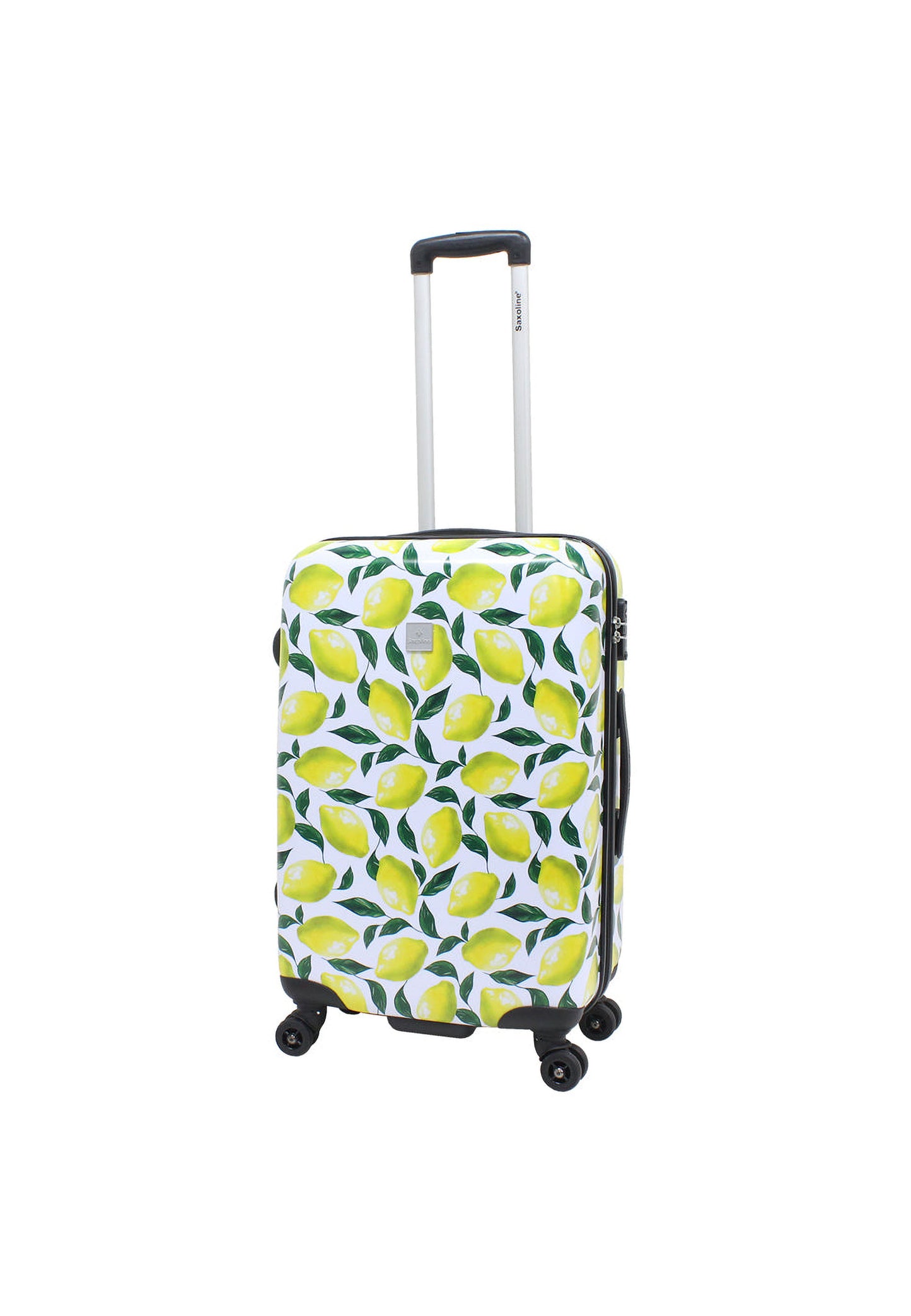 Saxoline Hard Case / Trolley / Travel Case - 67 cm (Moyen) - Imprimé Citron