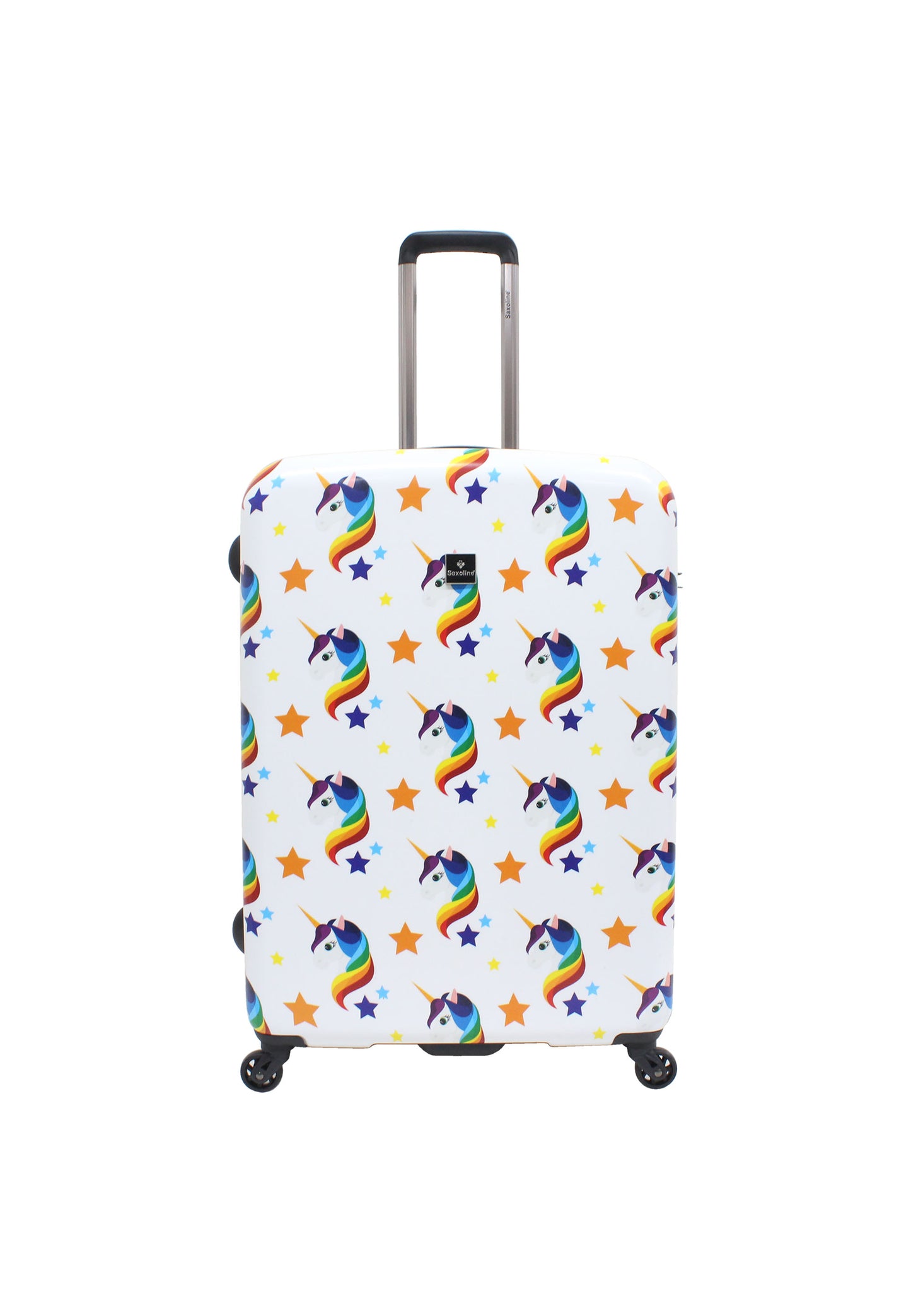 Saxoline Harde Kofferset 3-Delig / Reiskofferset / Trolleyset - Unicorn Print
