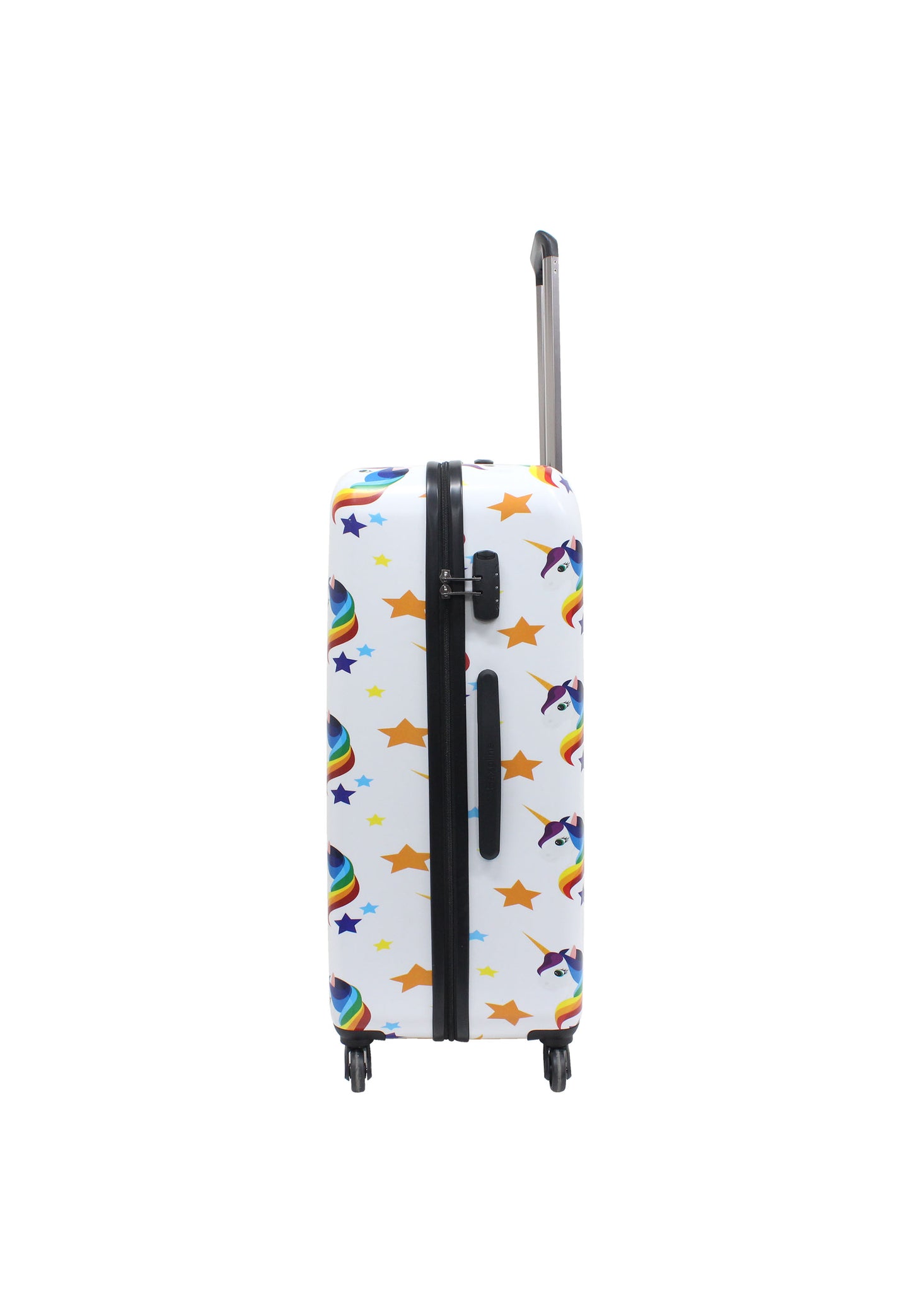 Saxoline Harde Kofferset 3-Delig / Reiskofferset / Trolleyset - Unicorn Print