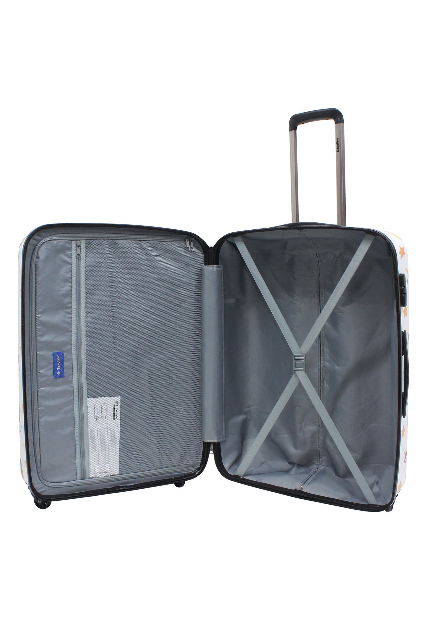 Saxoline Harde Koffer / Trolley / Reiskoffer - 76 cm (Large) - Unicorn Print